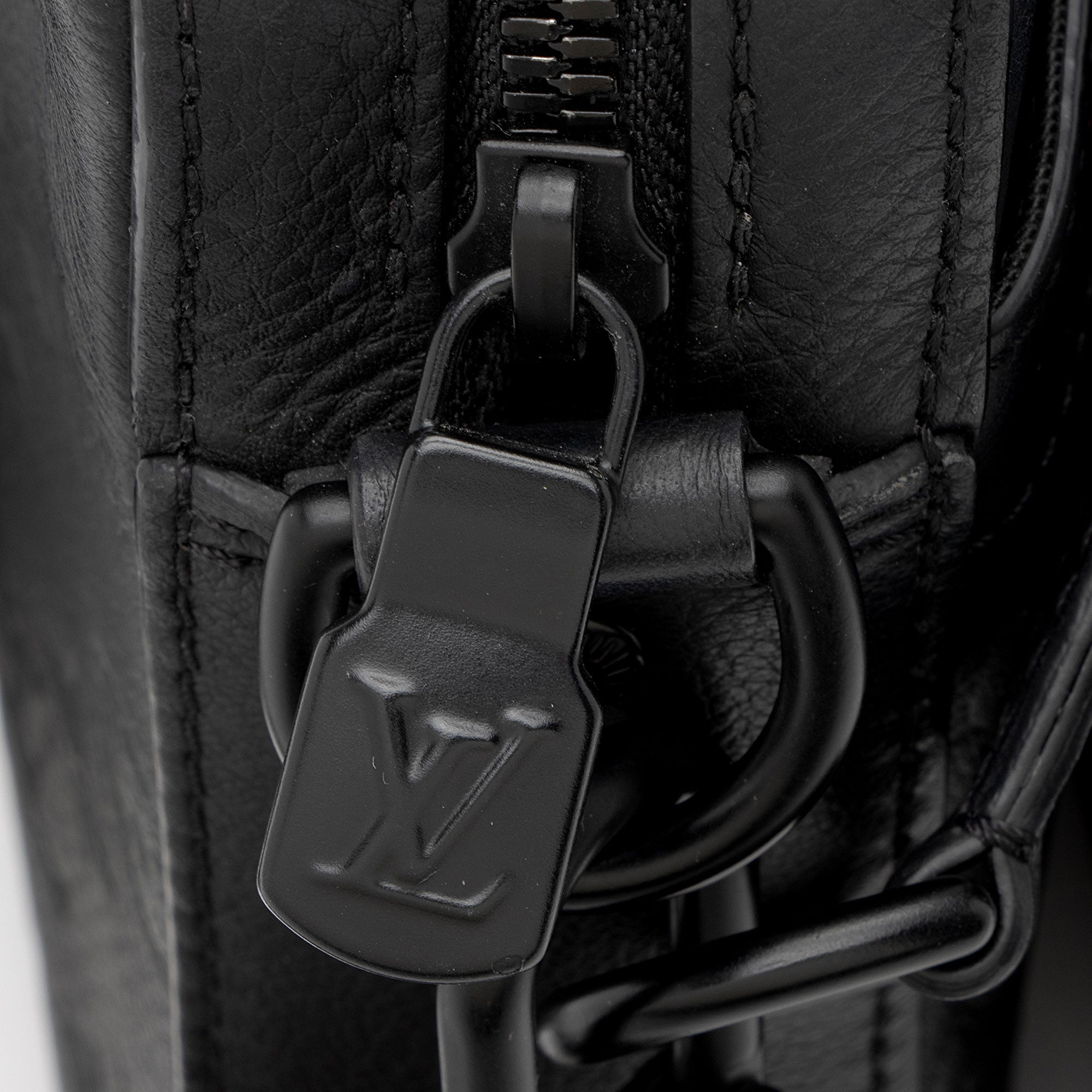 Louis Vuitton Monogram Shadow Calfskin Trio Messenger