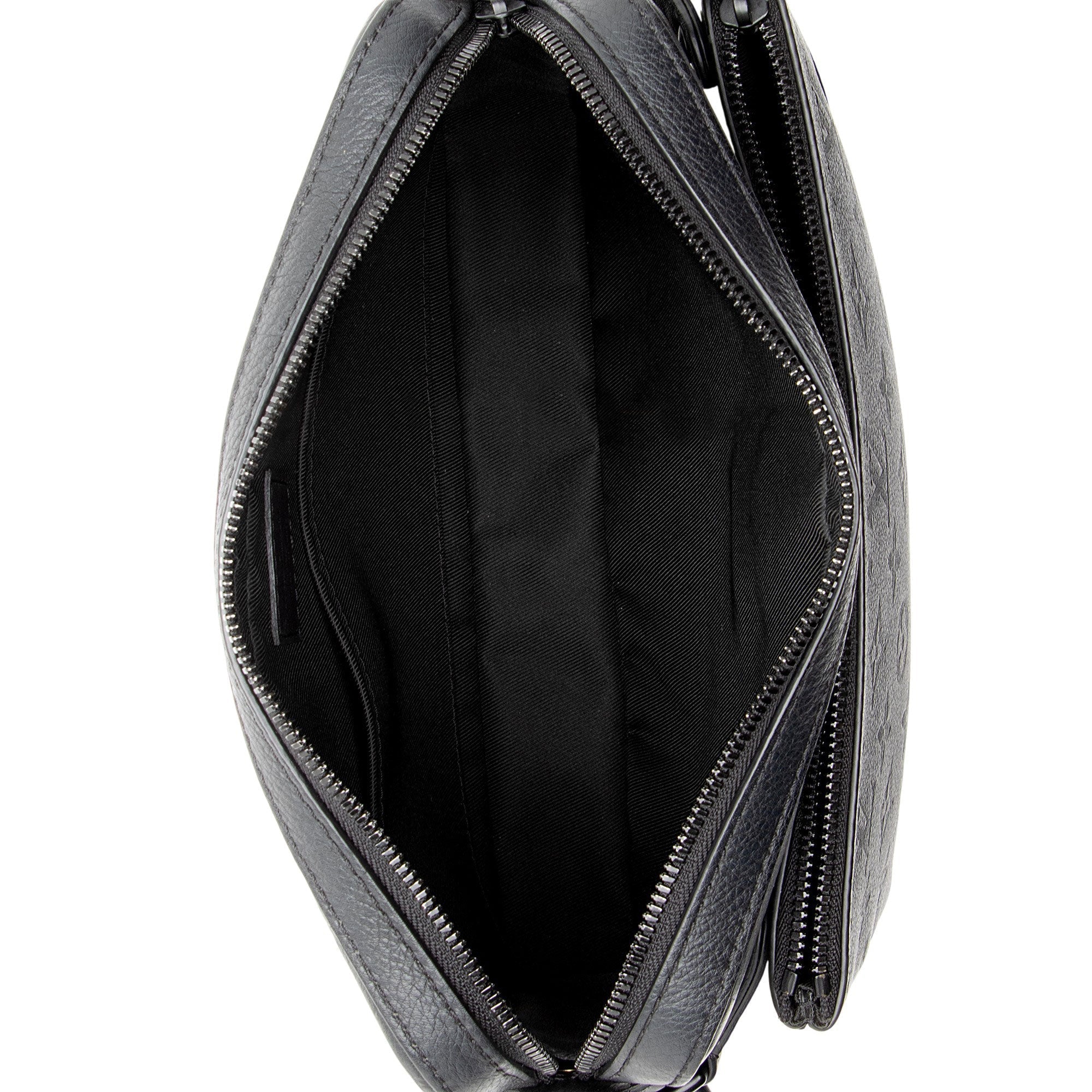 Louis Vuitton Monogram Shadow Calfskin Trio Messenger