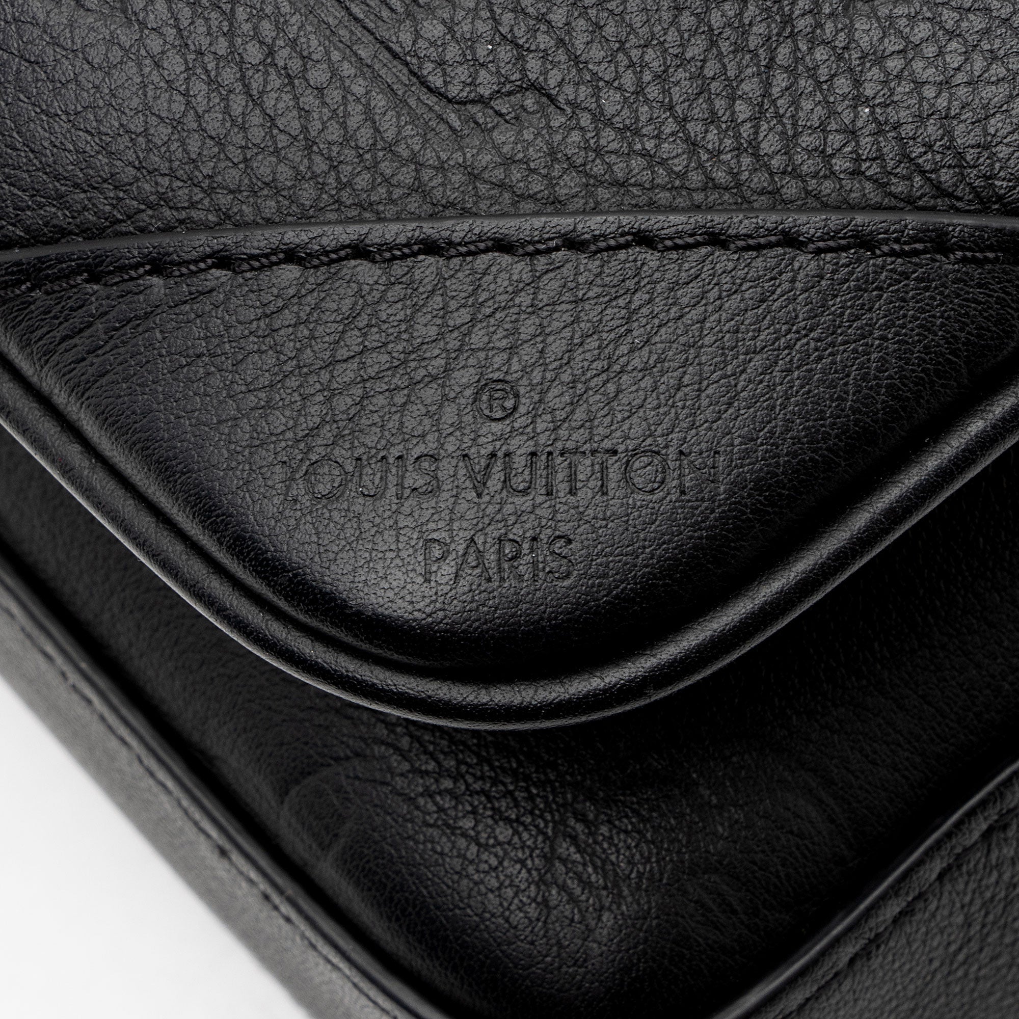 Louis Vuitton Monogram Shadow Calfskin Trio Messenger