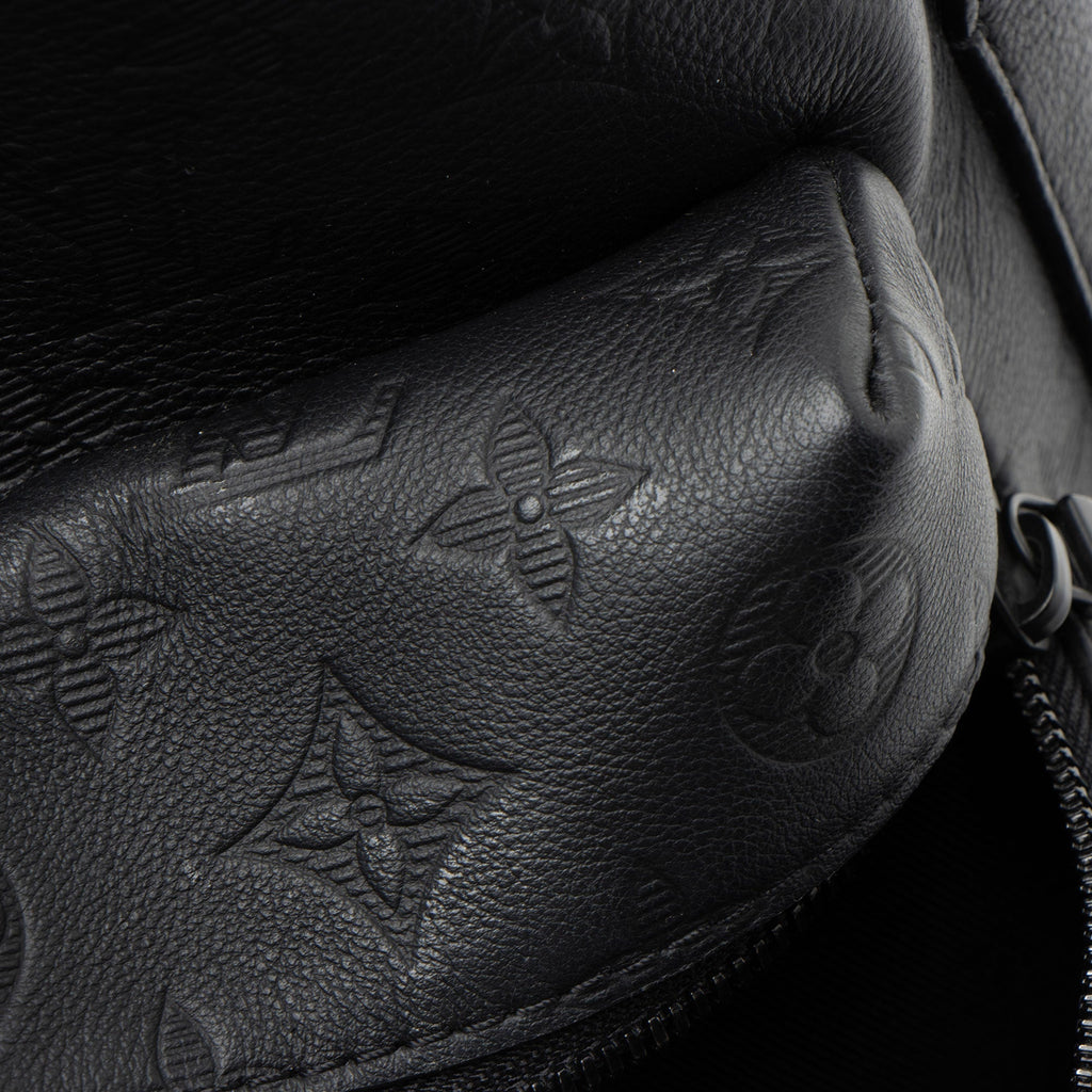 Louis Vuitton Monogram Shadow Discovery PM Backpack (SHF-mUZI8A)