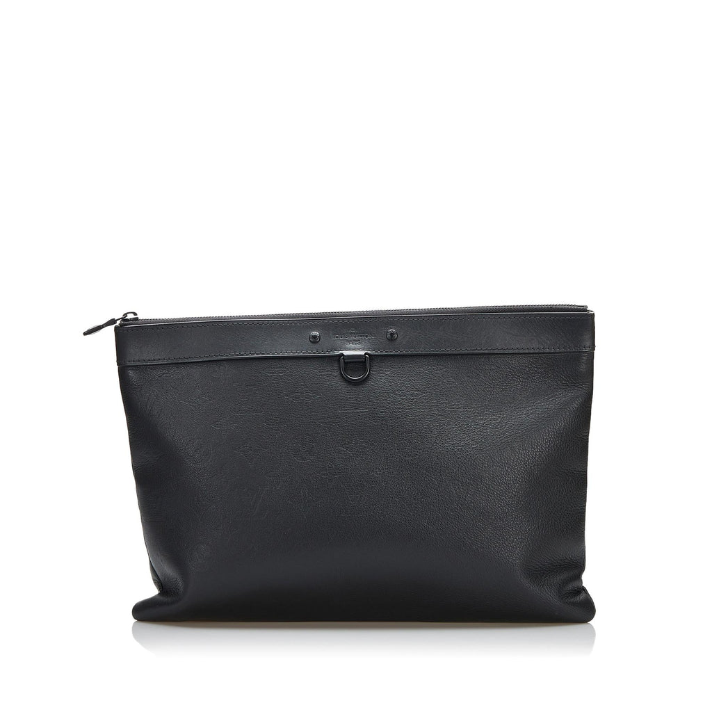 Louis Vuitton Monogram Shadow Discovery Pochette (SHG-PIL5TQ)