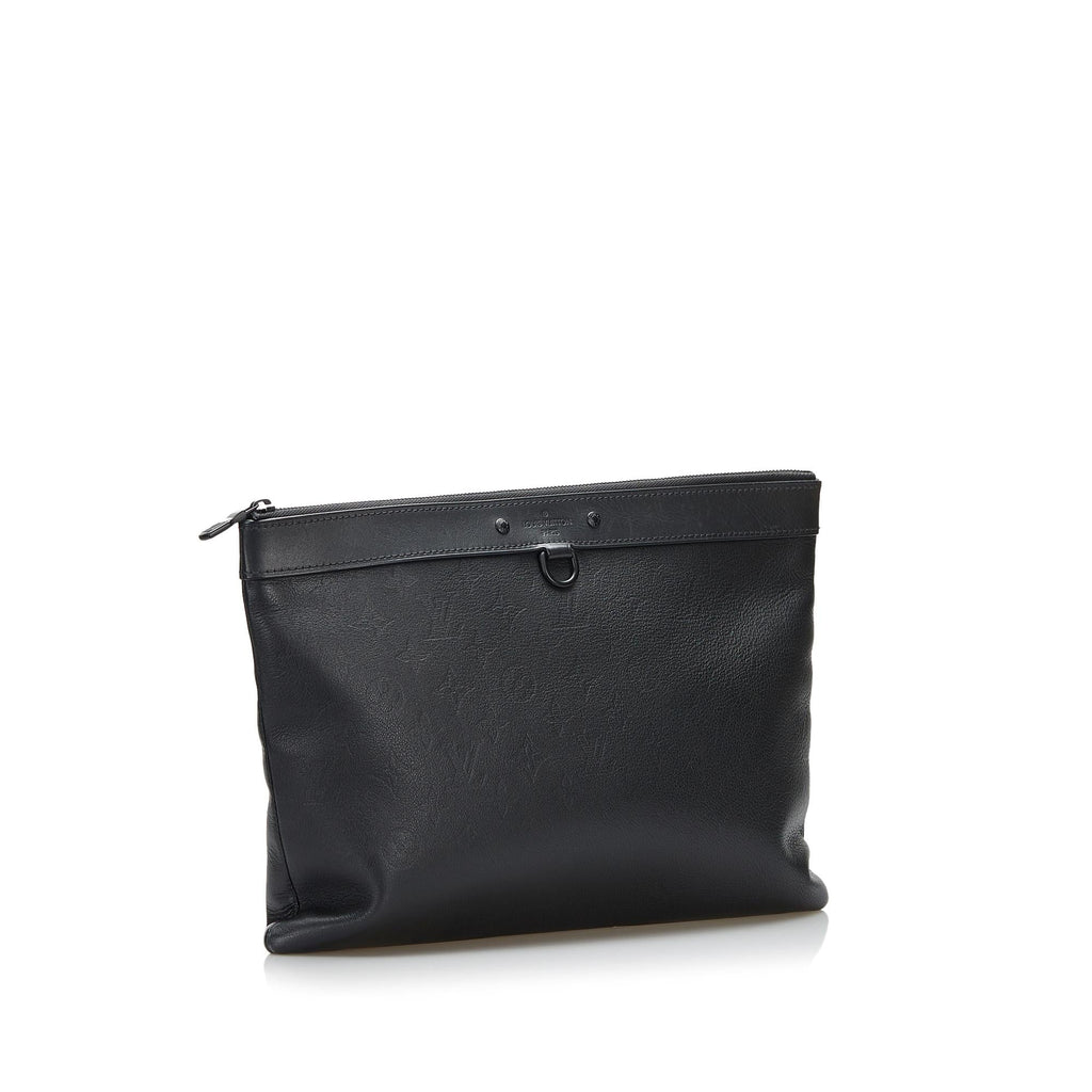 Louis Vuitton Monogram Shadow Discovery Pochette (SHG-PIL5TQ)