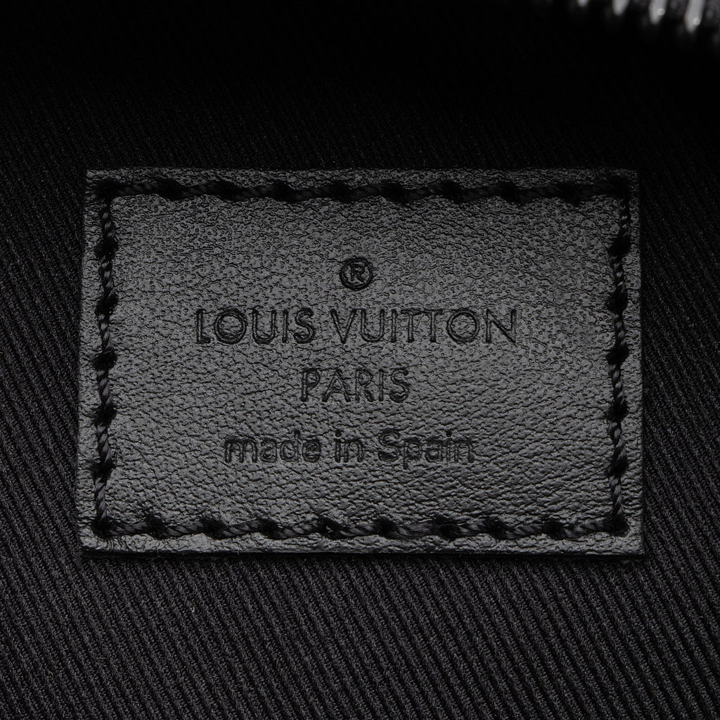 Louis Vuitton Monogram Shadow Double Phone Pouch (SHF-j03Mg2)