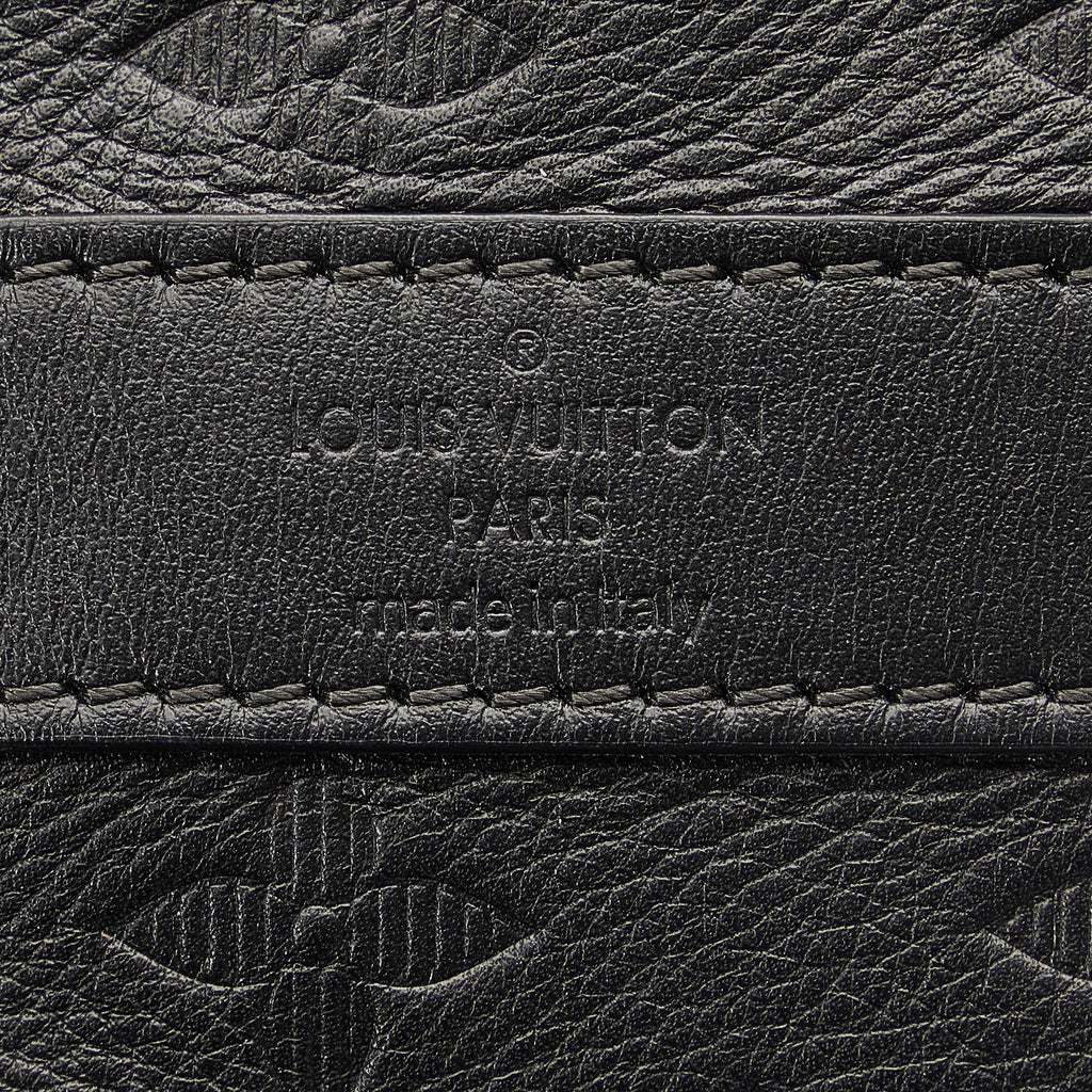 Louis Vuitton Monogram Shadow Keepall Bandouliere 50 (SHG-eCxY7D)