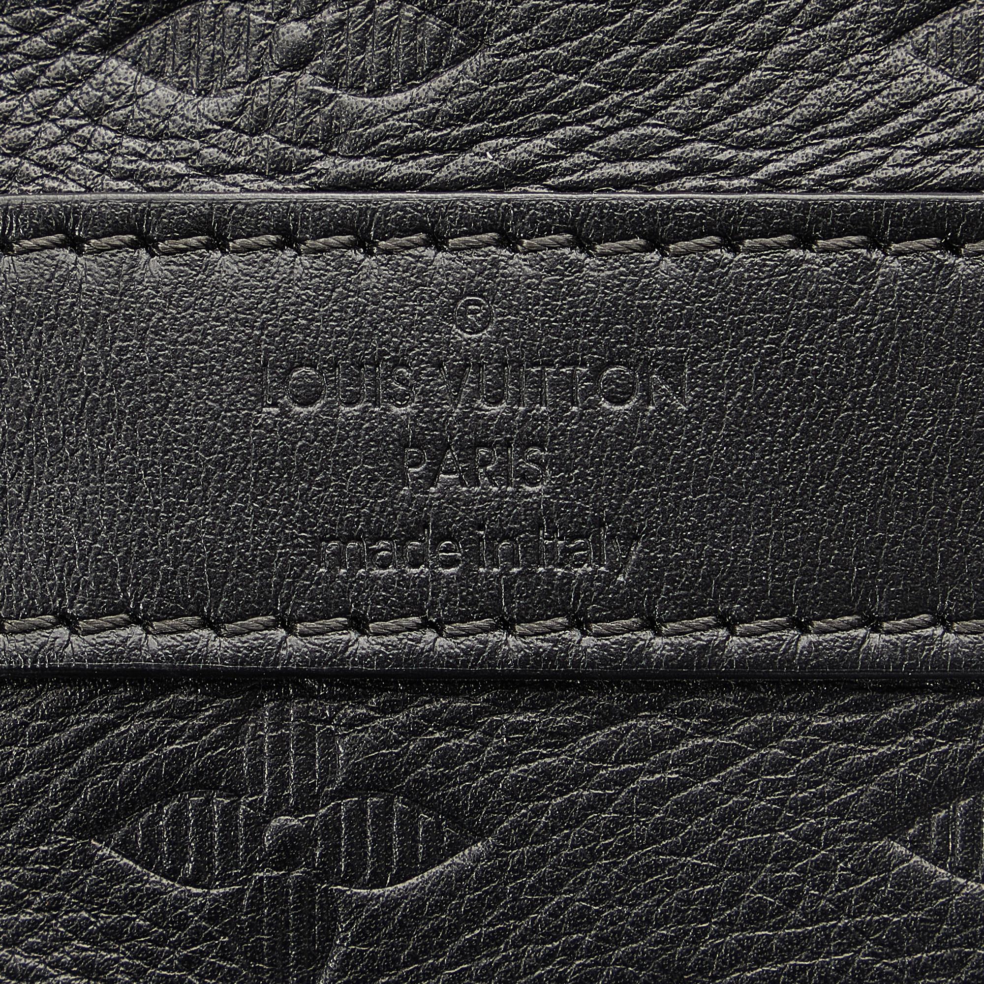 Louis Vuitton Monogram Shadow Keepall Bandouliere 50 (SHG-eCxY7D)