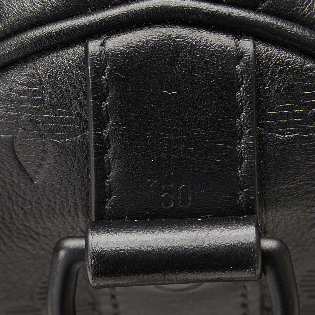 Louis Vuitton Monogram Shadow Keepall Bandouliere 50 (SHG-eCxY7D)