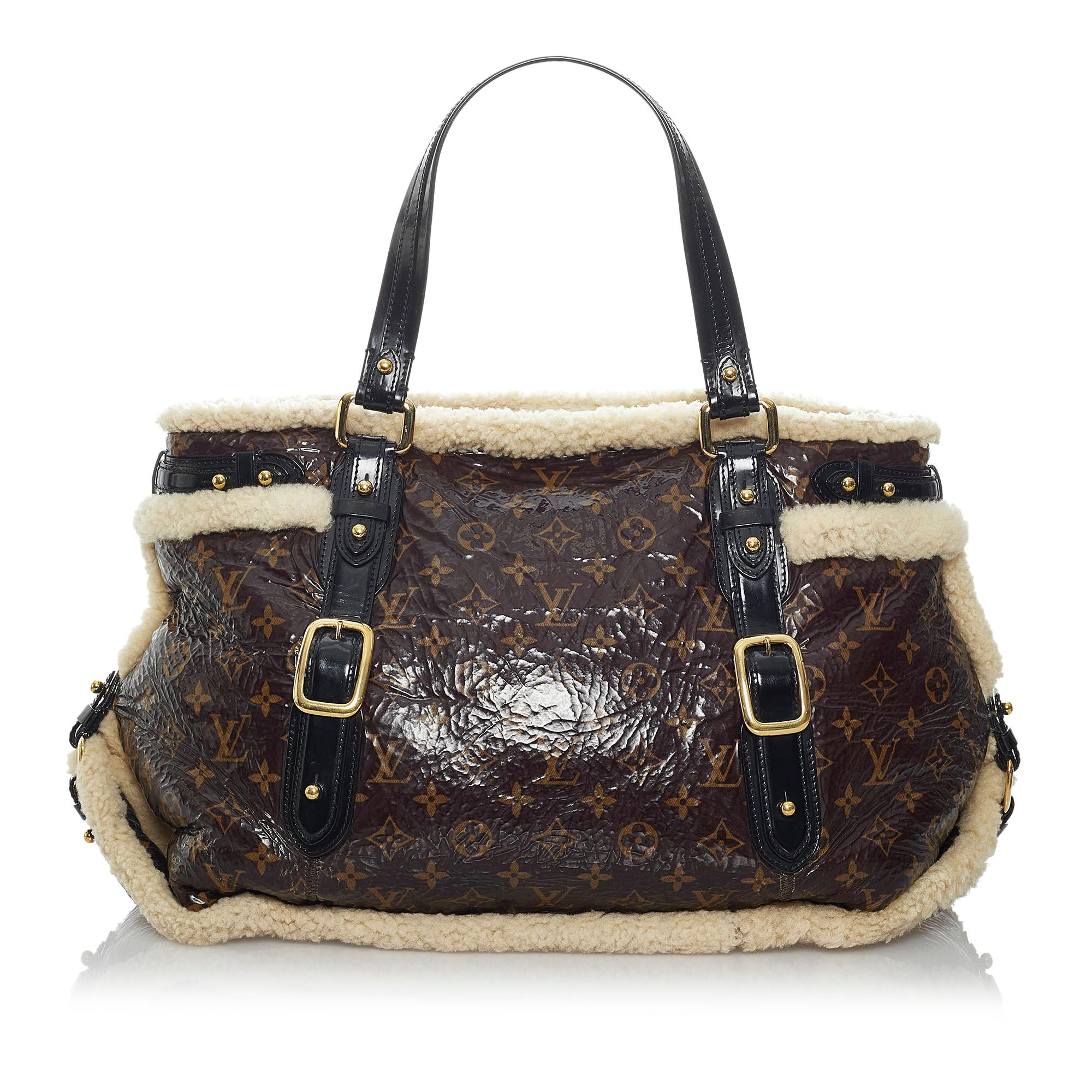 Louis Vuitton Monogram Shearling Thunder (SHG-29408)