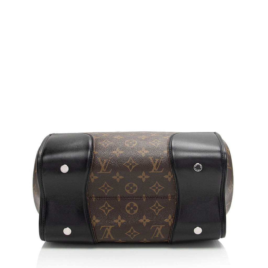 Louis Vuitton Monogram Shine Canvas Doc PM Satchel (SHF-Ujo1me)