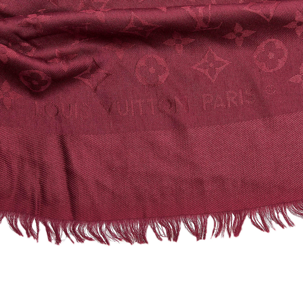 Louis Vuitton Monogram Silk Scarf (SHG-31203)