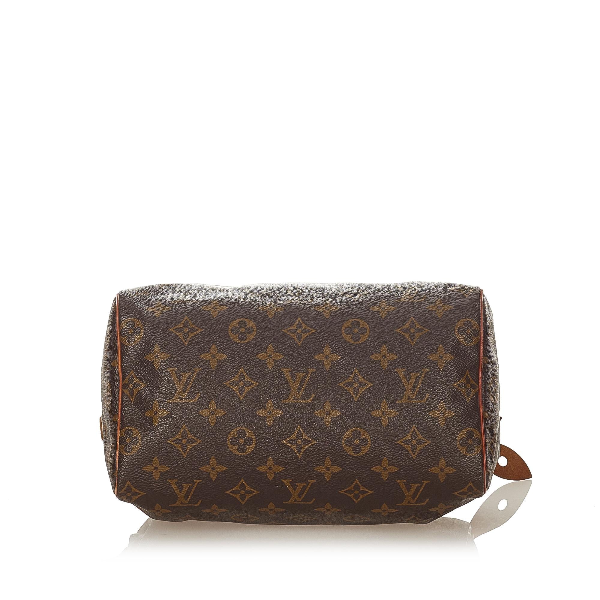 Louis Vuitton Monogram Speedy 25 (SHG-24123)