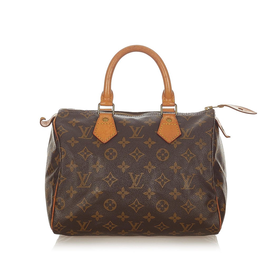 Louis Vuitton Monogram Speedy 25 (SHG-24123)