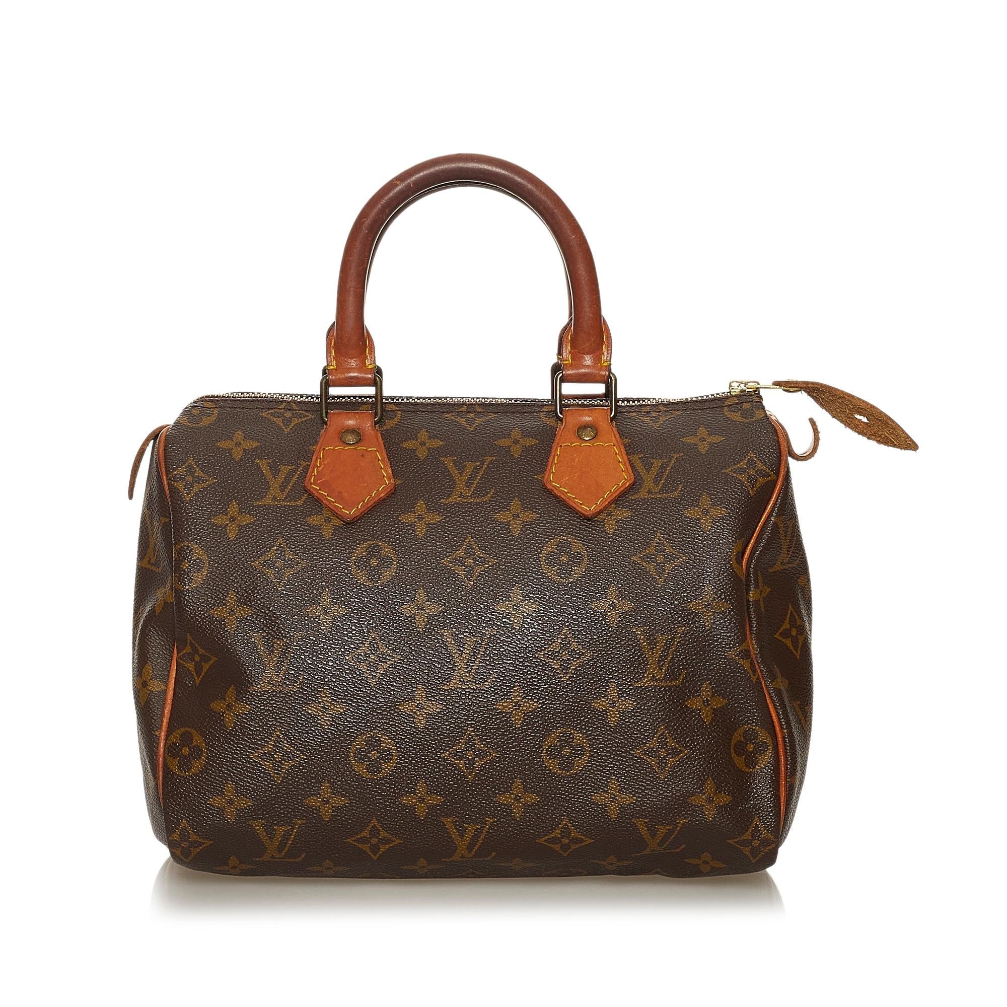 Louis Vuitton Monogram Speedy 25 (SHG-28541)