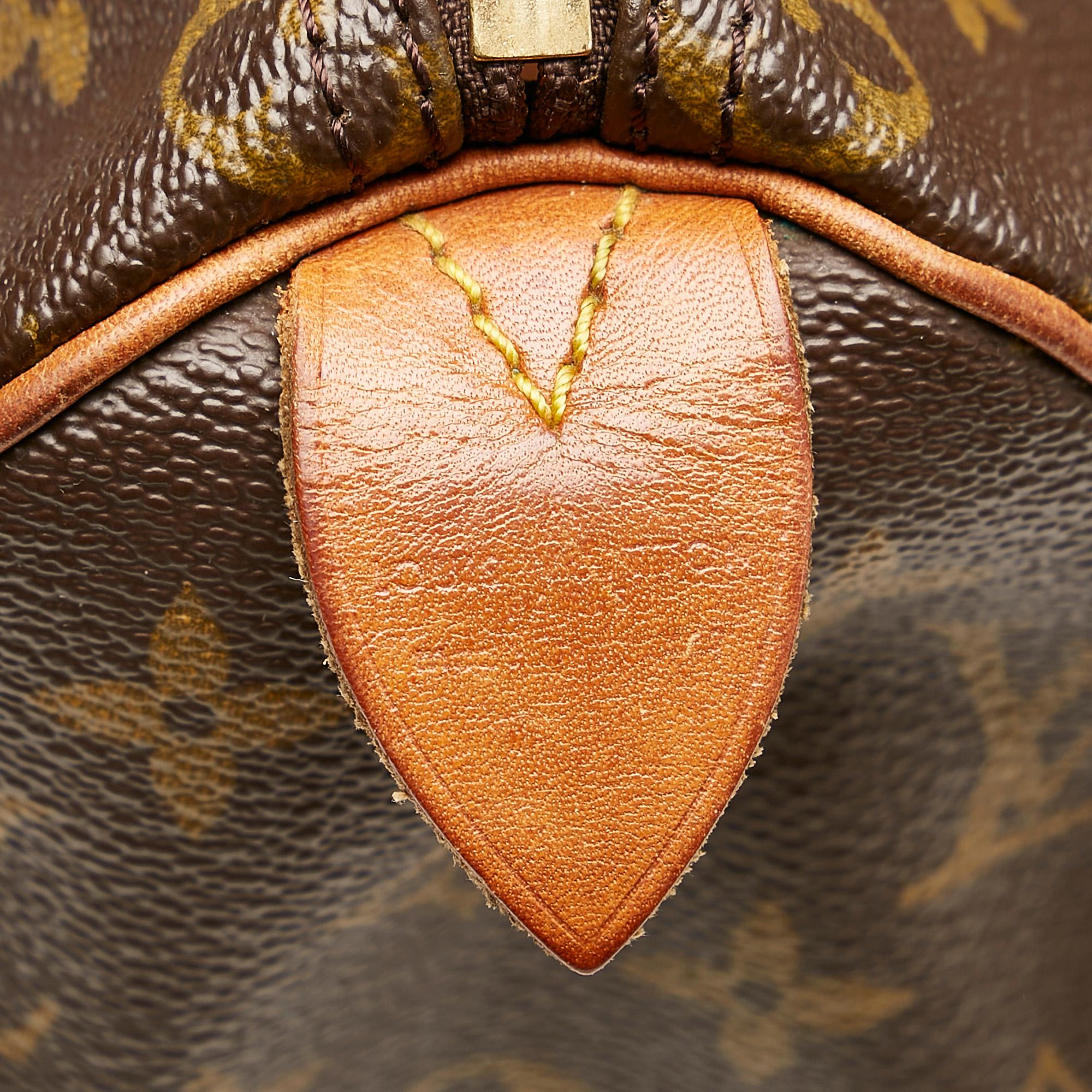 Louis Vuitton Monogram Speedy 25 (SHG-28541)