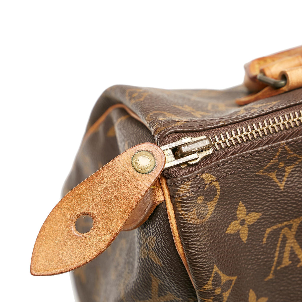 Louis Vuitton Monogram Speedy 25 (SHG-28621)