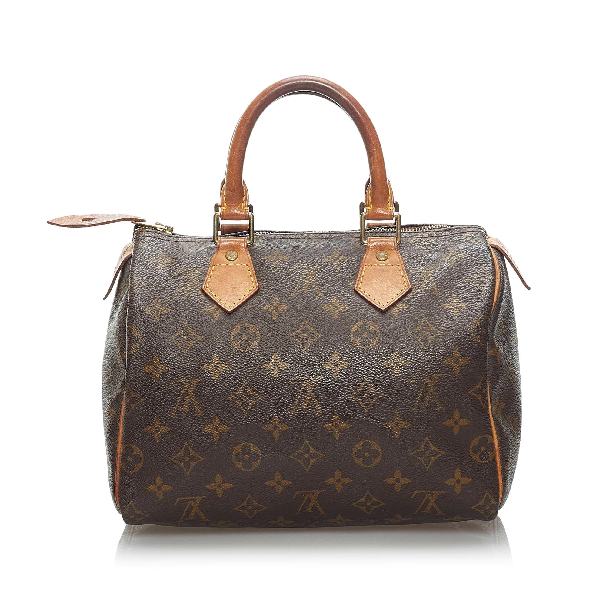 Louis Vuitton Monogram Speedy 25 (SHG-34174)
