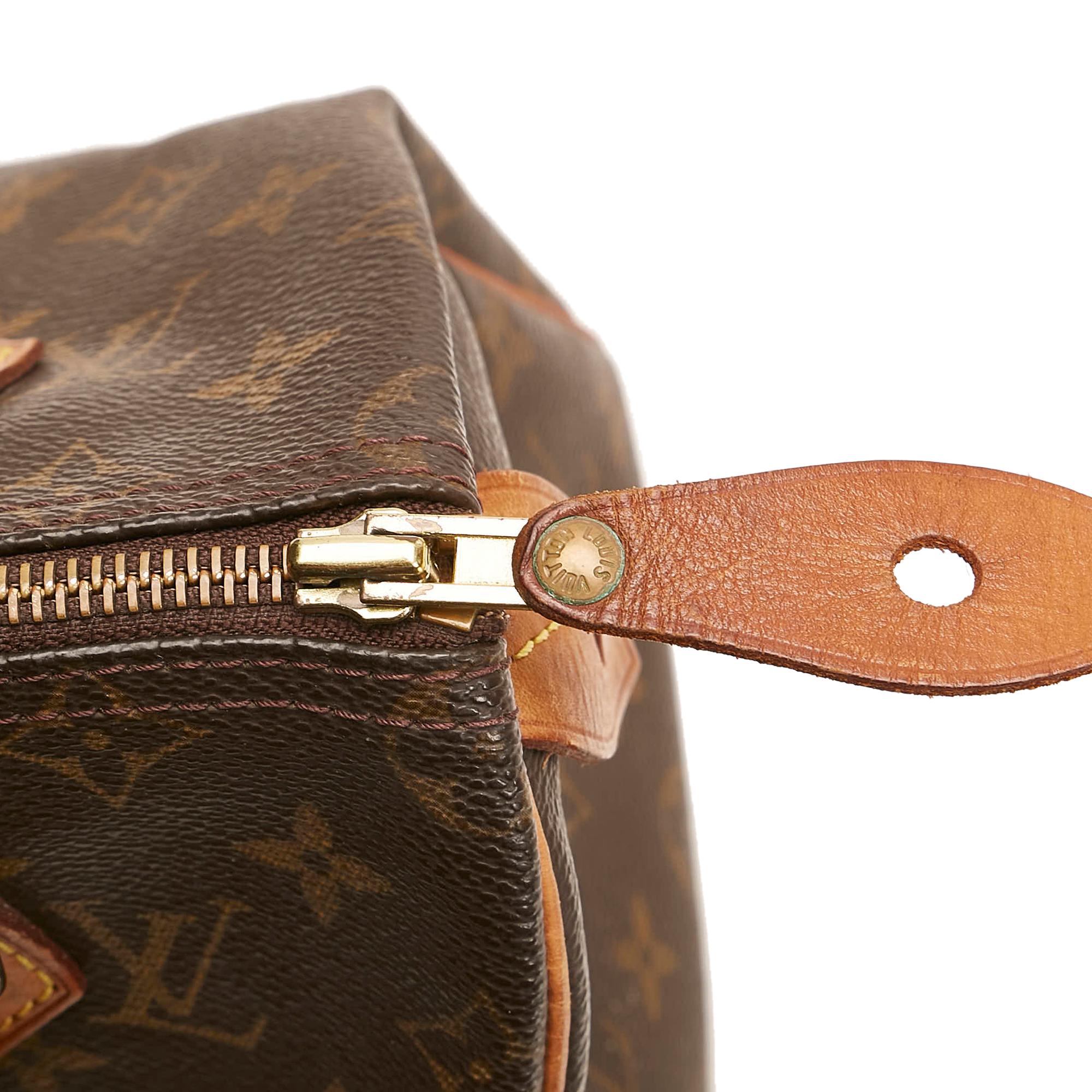 Louis Vuitton Monogram Speedy 25 (SHG-34174)