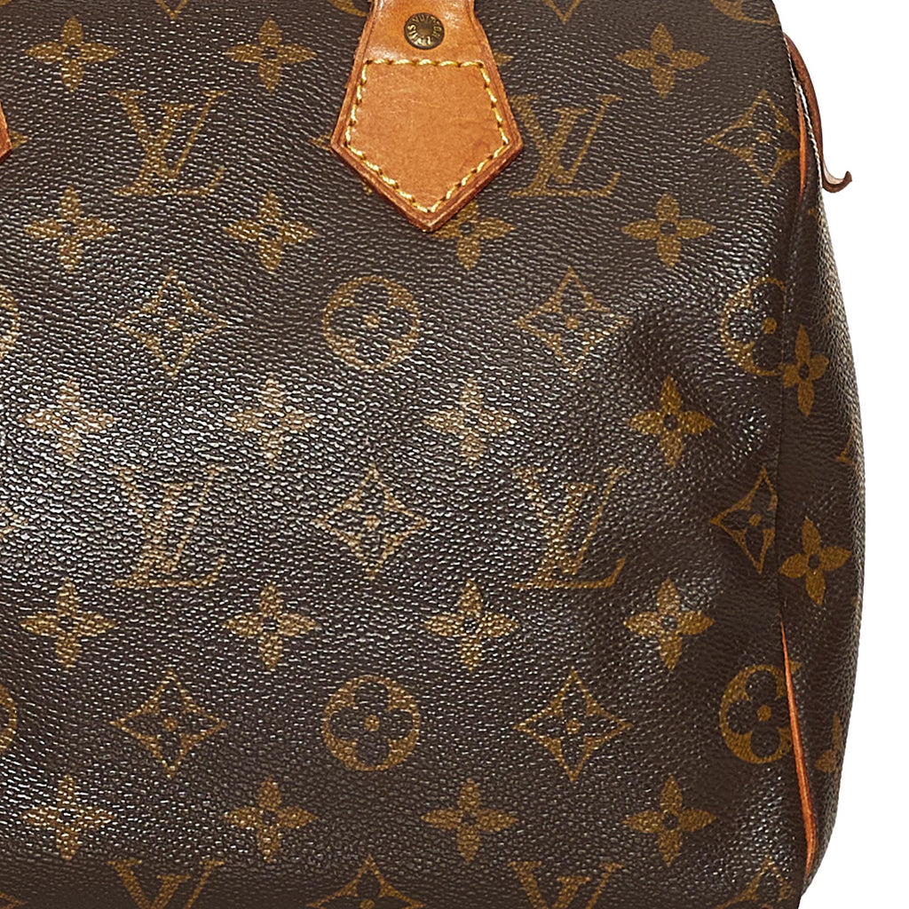 Louis Vuitton Monogram Speedy 25 (SHG-34895)