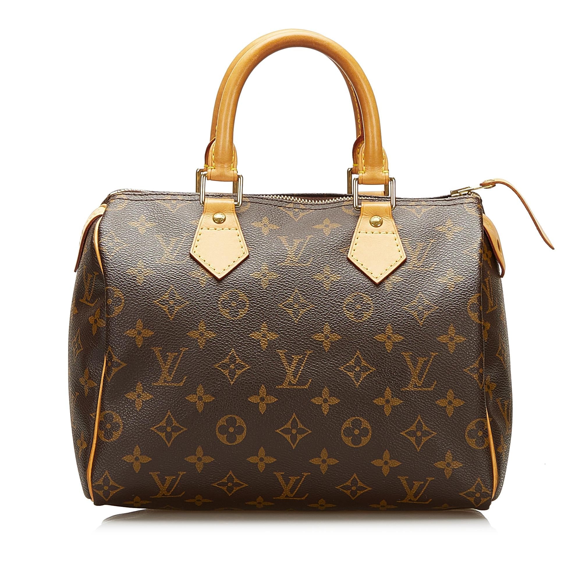Louis Vuitton Monogram Speedy 25 (SHG-35374)