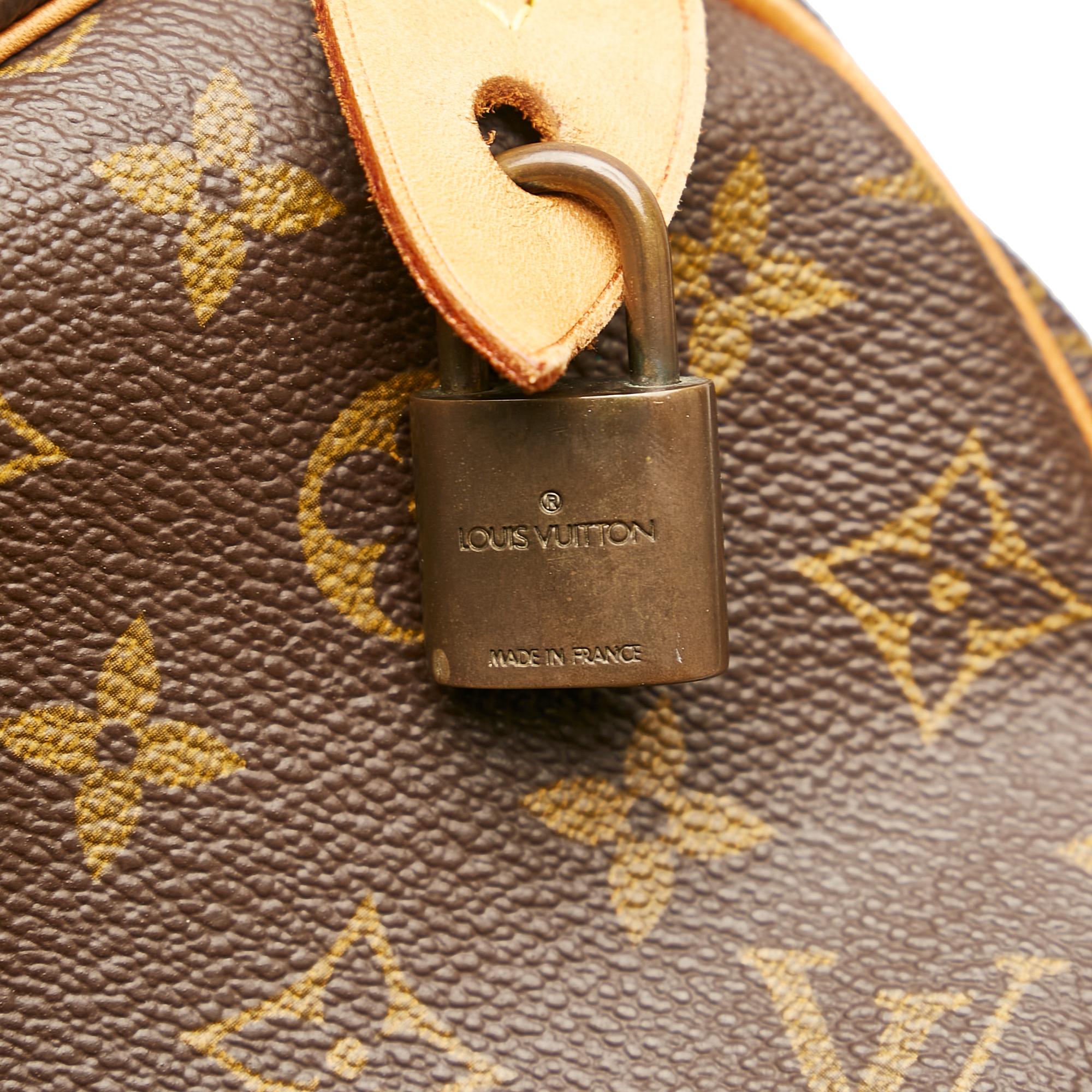 Louis Vuitton Monogram Speedy 25 (SHG-36529)
