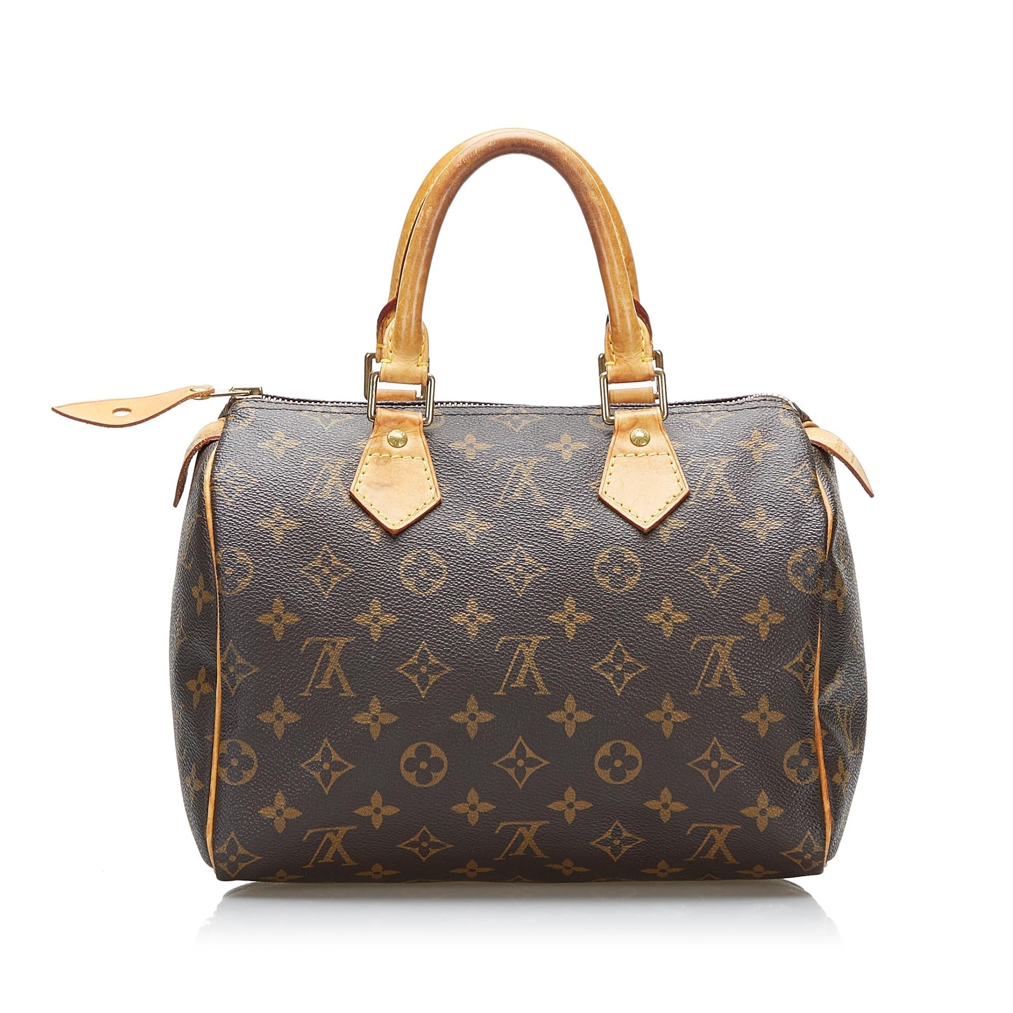 Louis Vuitton Monogram Speedy 25 (SHG-36878)
