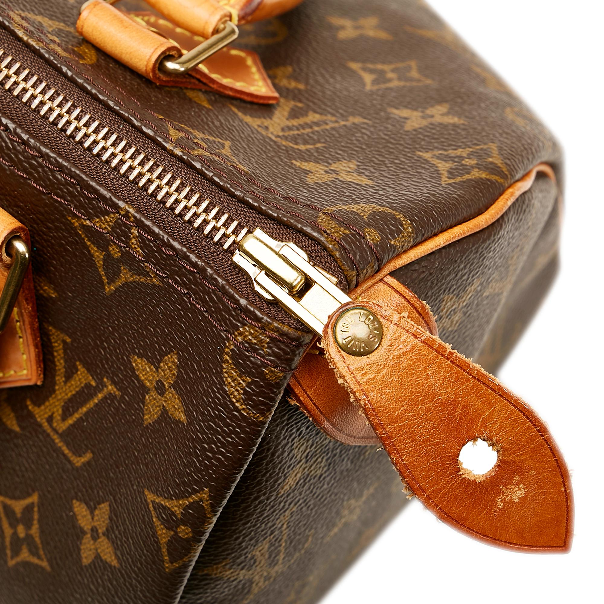 Louis Vuitton Monogram Speedy 25 (SHG-37545)