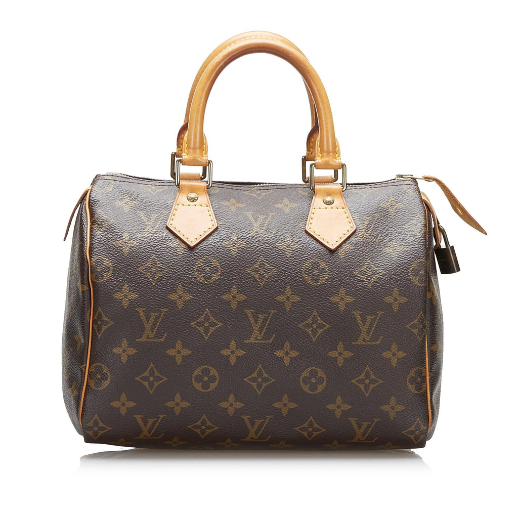 Louis Vuitton Monogram Speedy 25 (SHG-mOMCtk)
