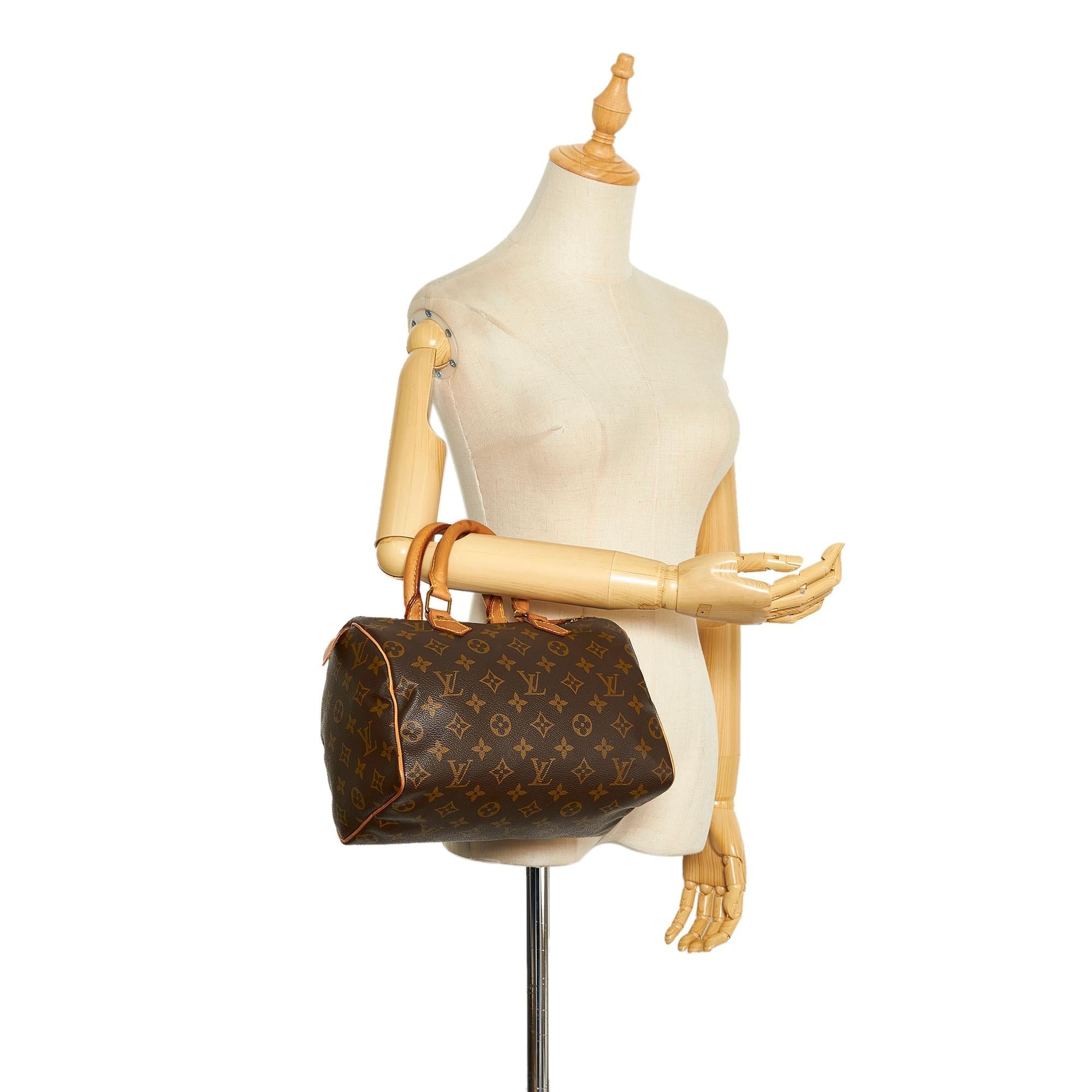 Louis Vuitton Monogram Speedy 25 (SHG-ntjhFk)