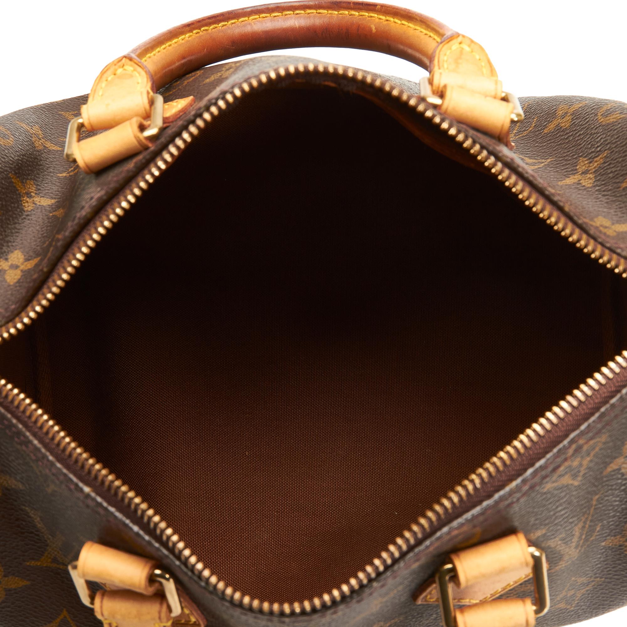 Louis Vuitton Monogram Speedy 25 (SHG-Aw9jM7)