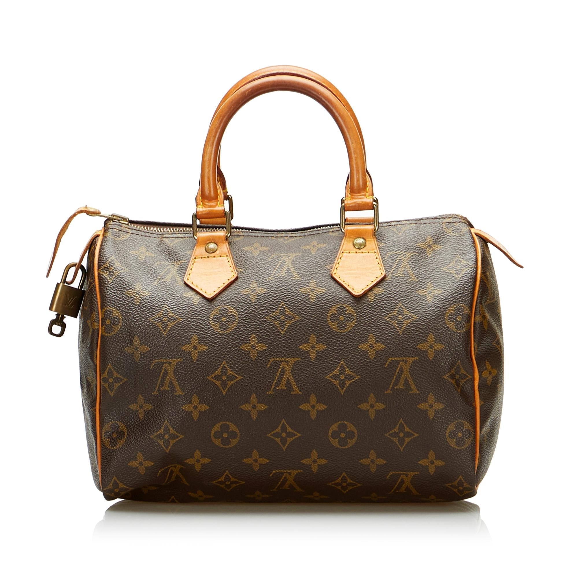 Louis Vuitton Monogram Speedy 25 (SHG-bjgwVM)