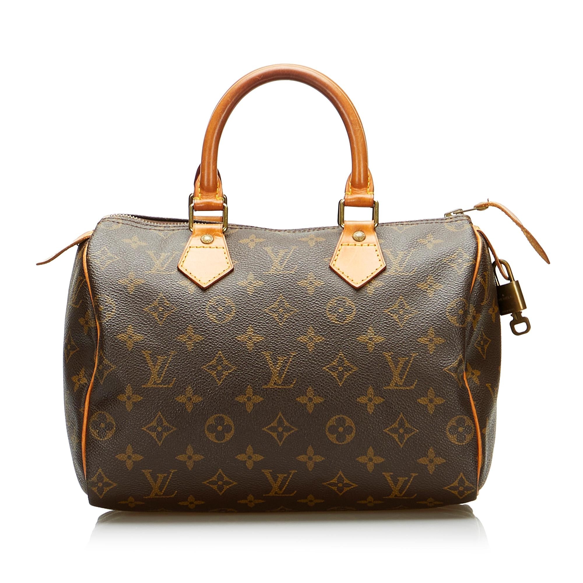 Louis Vuitton Monogram Speedy 25 (SHG-bjgwVM)
