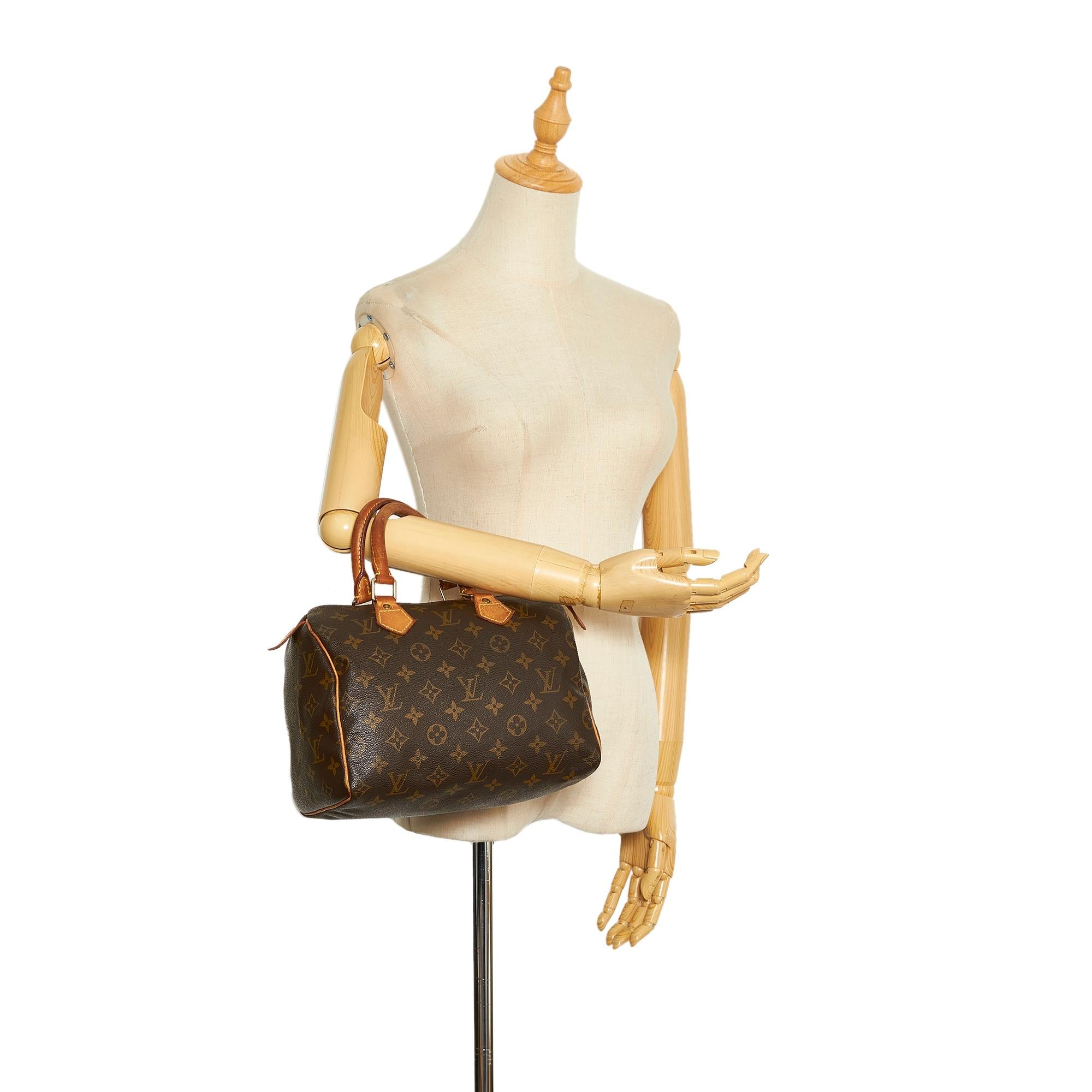 Louis Vuitton Monogram Speedy 25 (SHG-gIU6Ii)