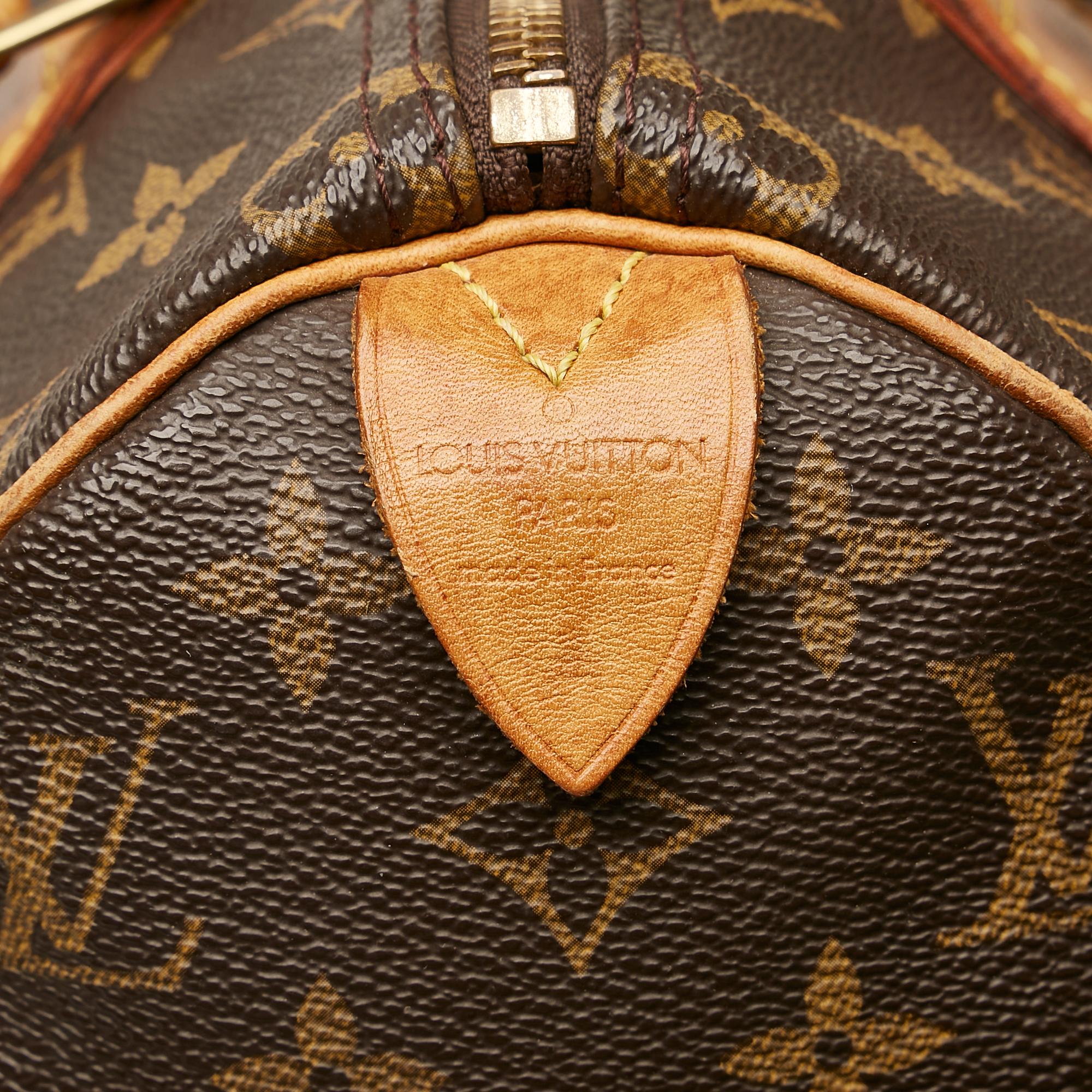 Louis Vuitton Monogram Speedy 25 (SHG-GTDafd)