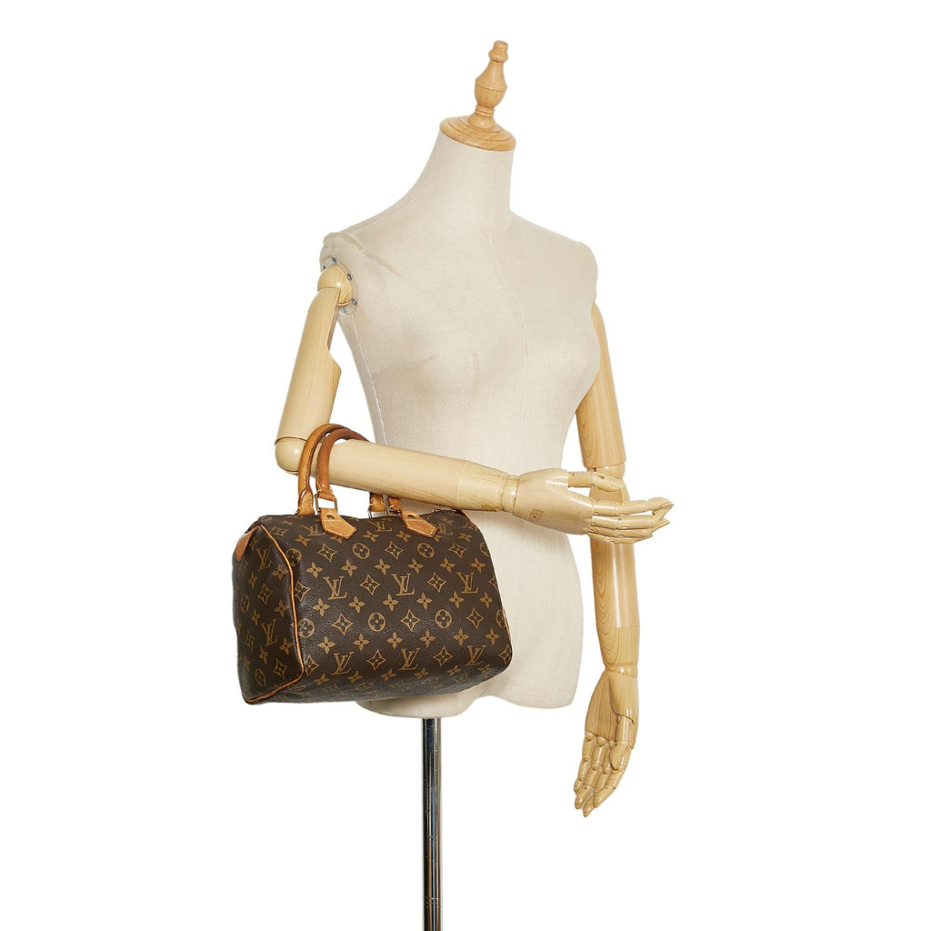 Louis Vuitton Monogram Speedy 25 (SHG-GTDafd)