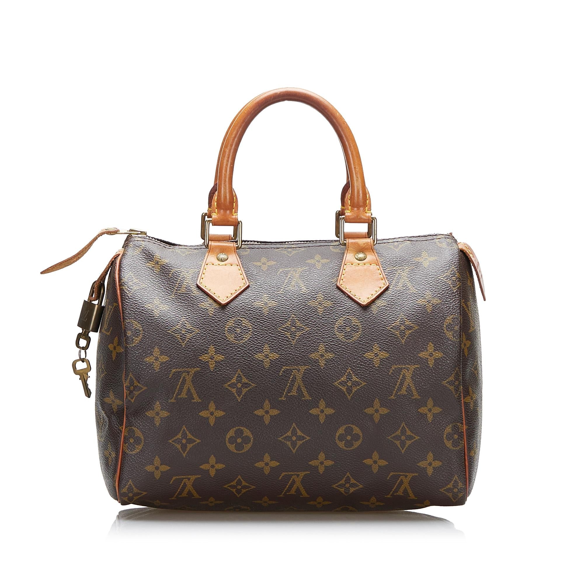 Louis Vuitton Monogram Speedy 25 (SHG-FZRrzE)