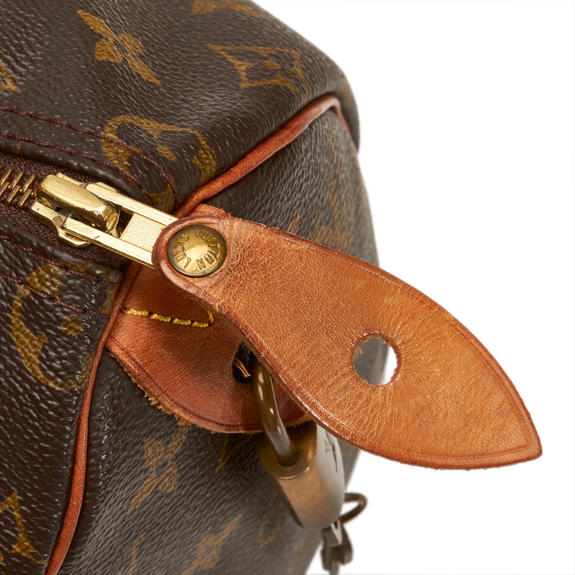 Louis Vuitton Monogram Speedy 25 (SHG-FZRrzE)