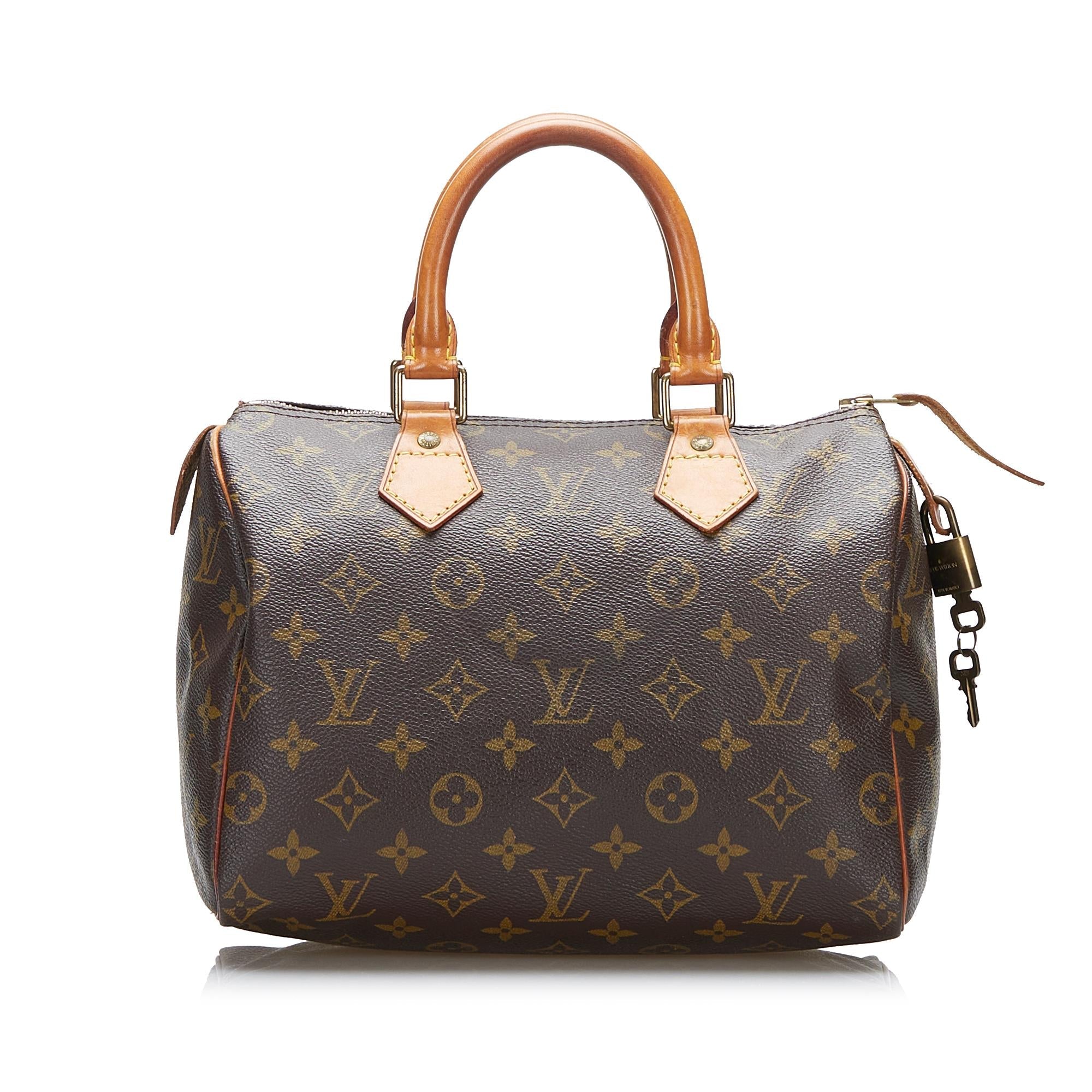 Louis Vuitton Monogram Speedy 25 (SHG-FZRrzE)