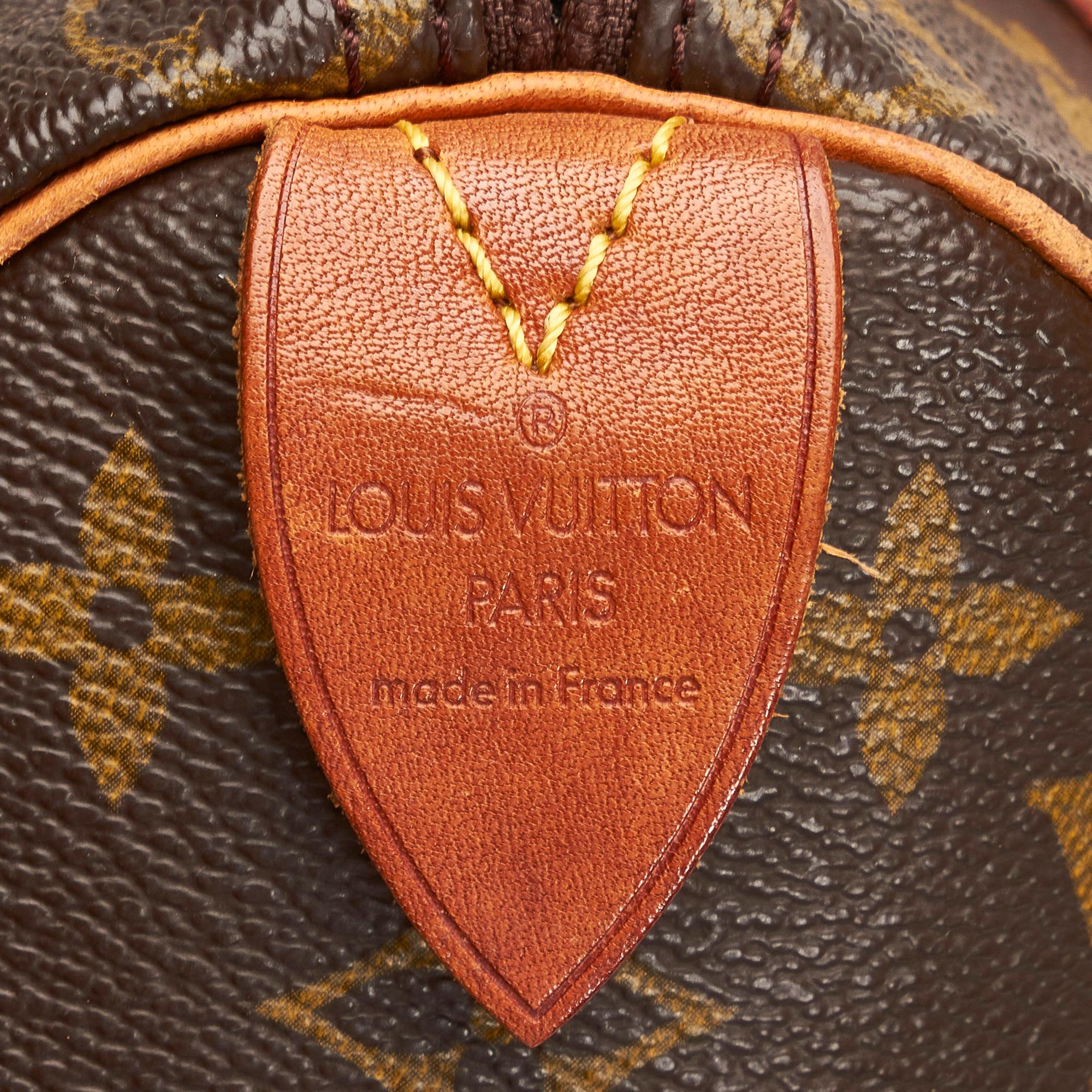 Louis Vuitton Monogram Speedy 25 (SHG-FZRrzE)