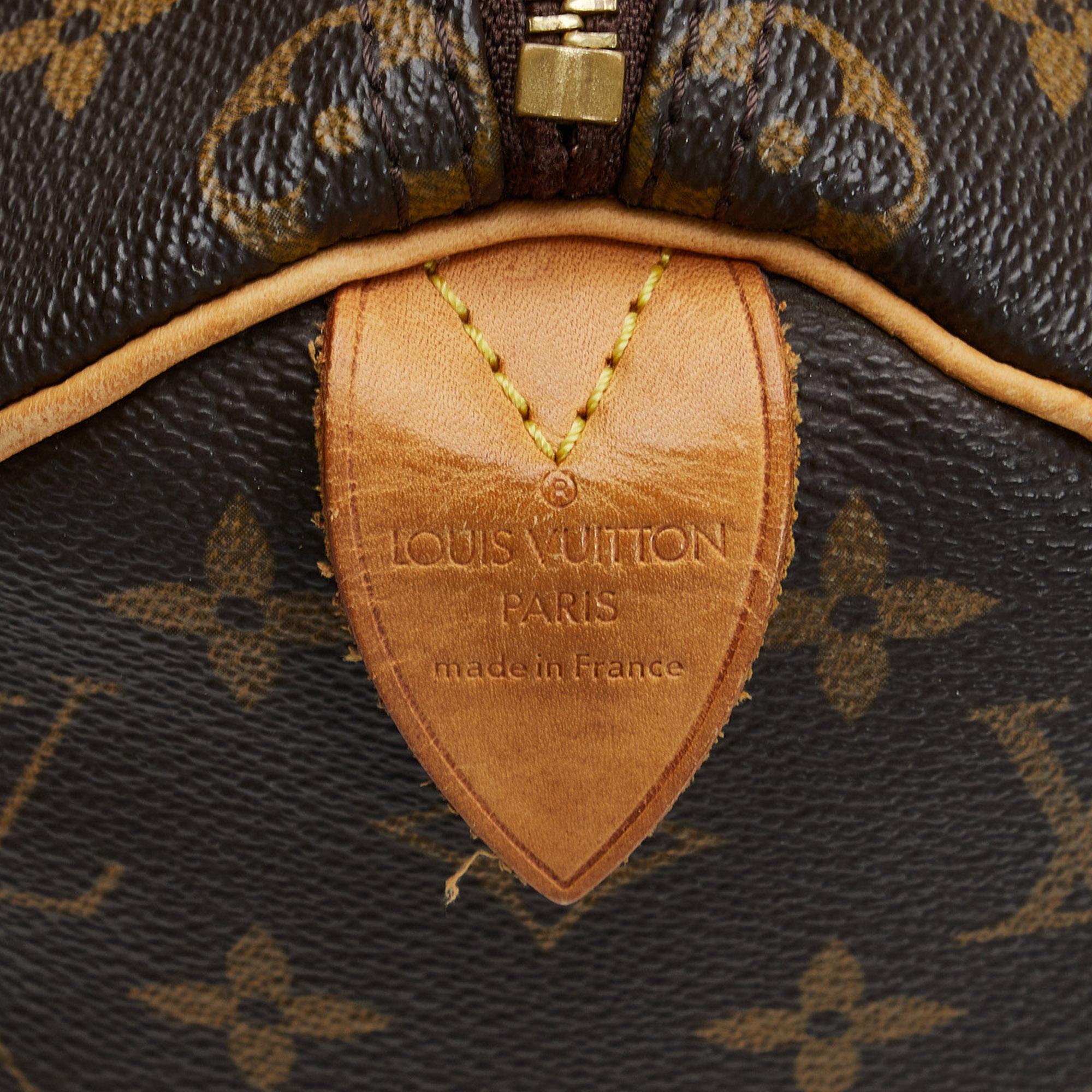 Louis Vuitton Monogram Speedy 25 (SHG-0e7mTA)