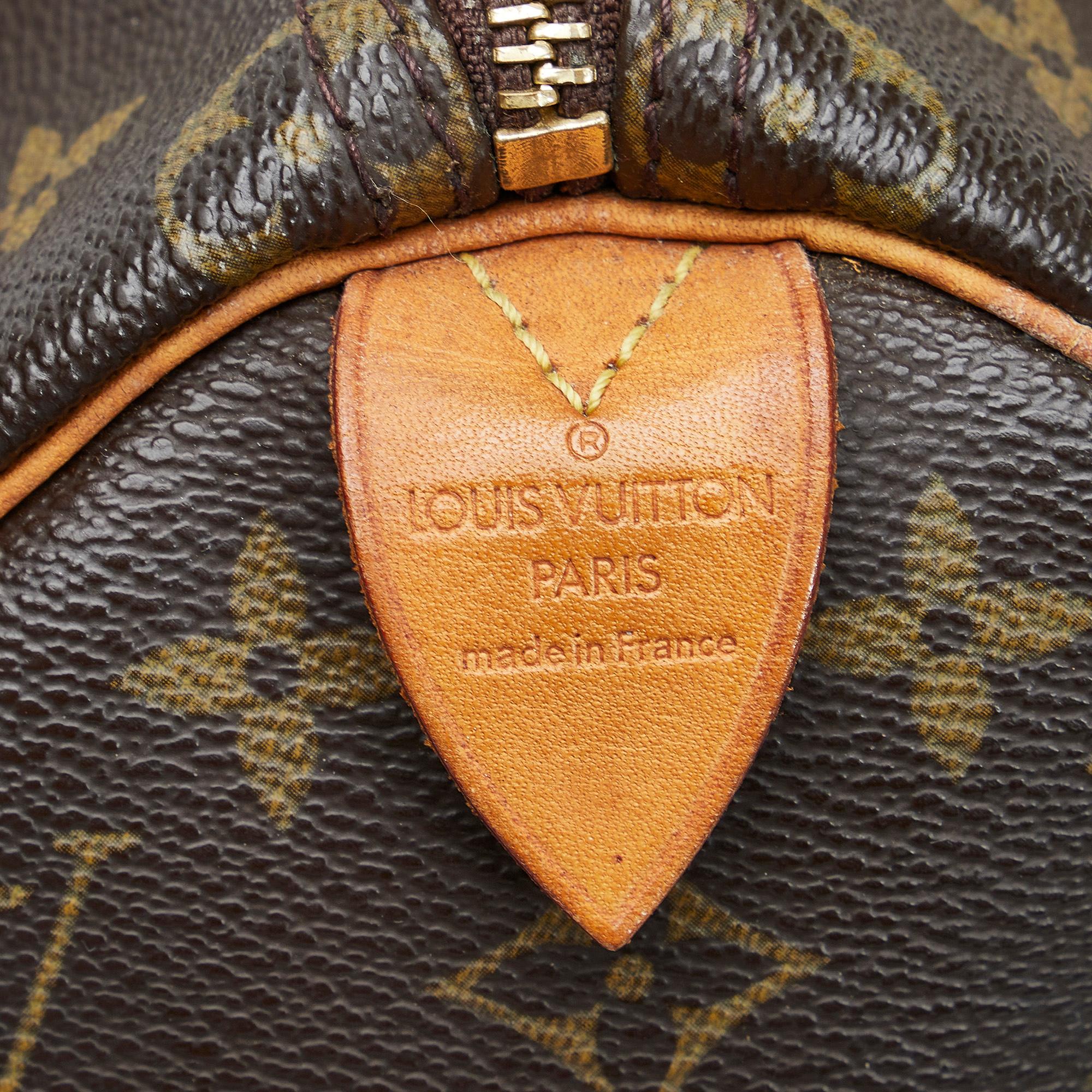 Louis Vuitton Monogram Speedy 25 (SHG-16M84M)