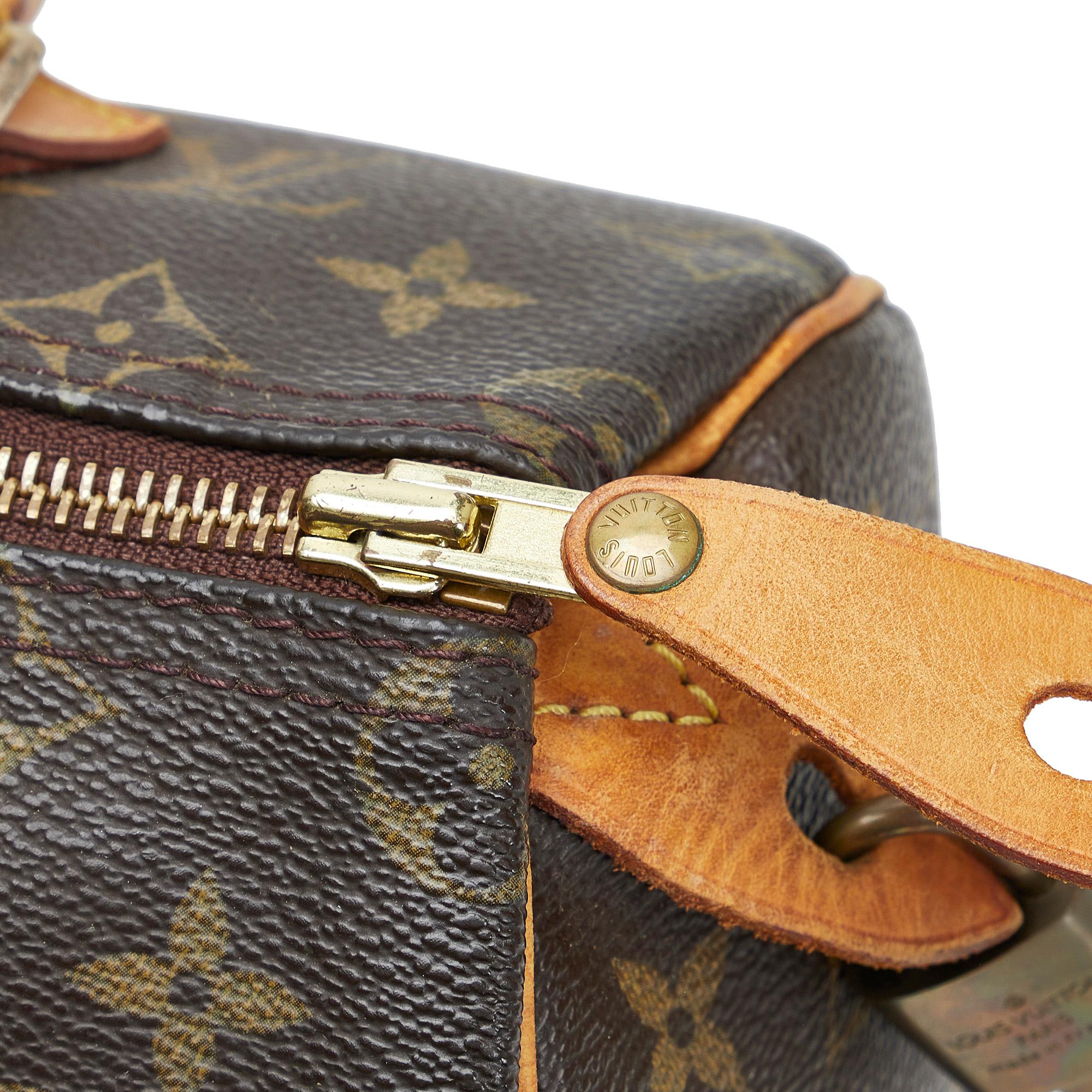 Louis Vuitton Monogram Speedy 25 (SHG-16M84M)