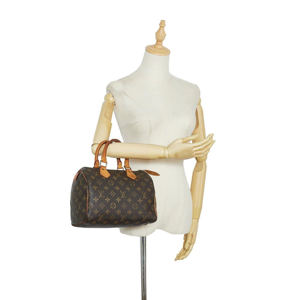 Louis Vuitton Monogram Speedy 25 (SHG-16M84M)