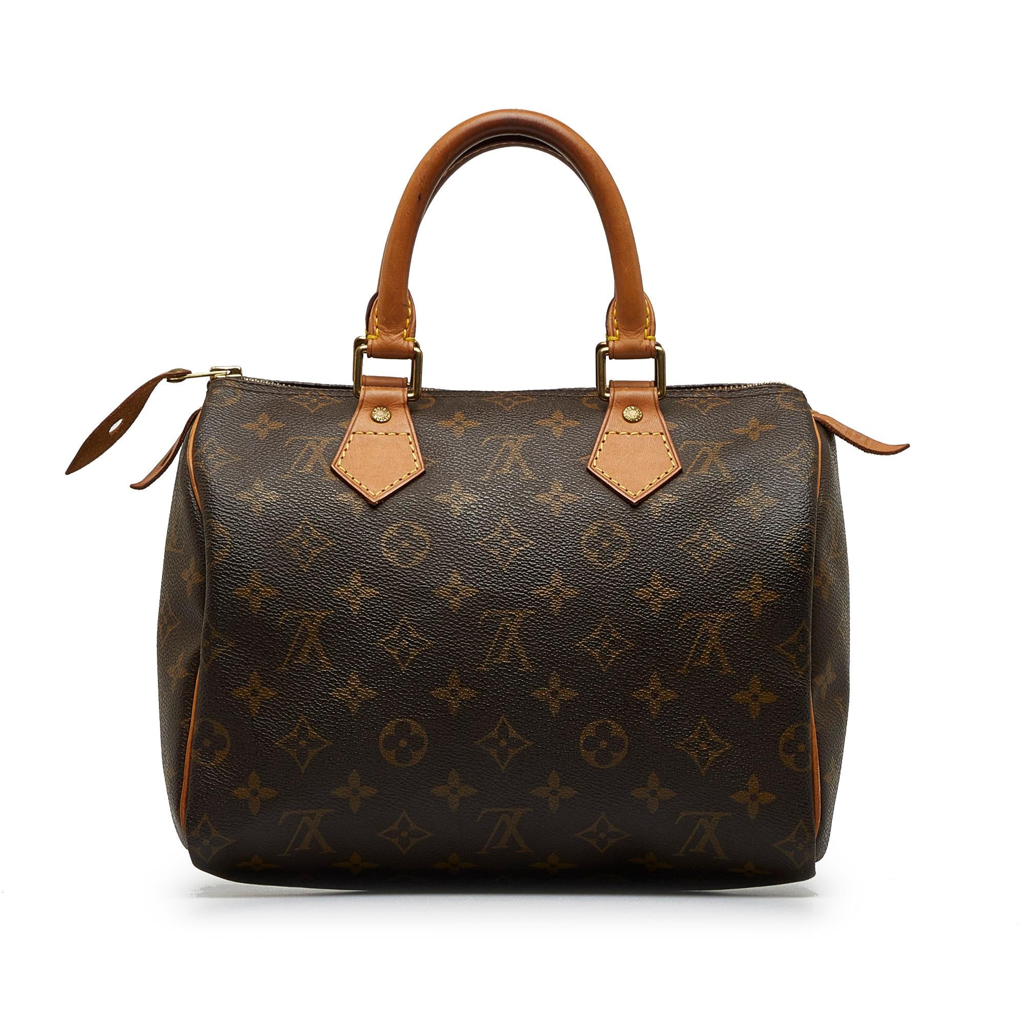 Louis Vuitton Monogram Speedy 25 (SHG-bVxxEi)