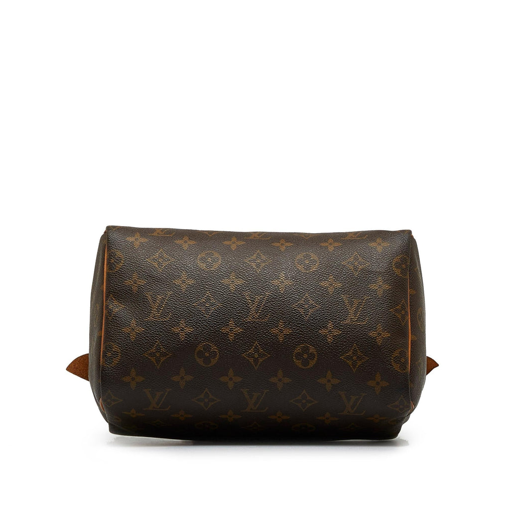 Louis Vuitton Monogram Speedy 25 (SHG-bVxxEi)