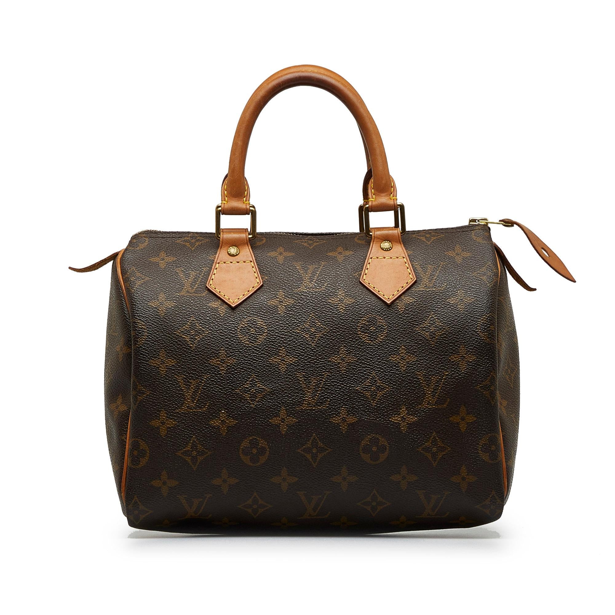 Louis Vuitton Monogram Speedy 25 (SHG-bVxxEi)