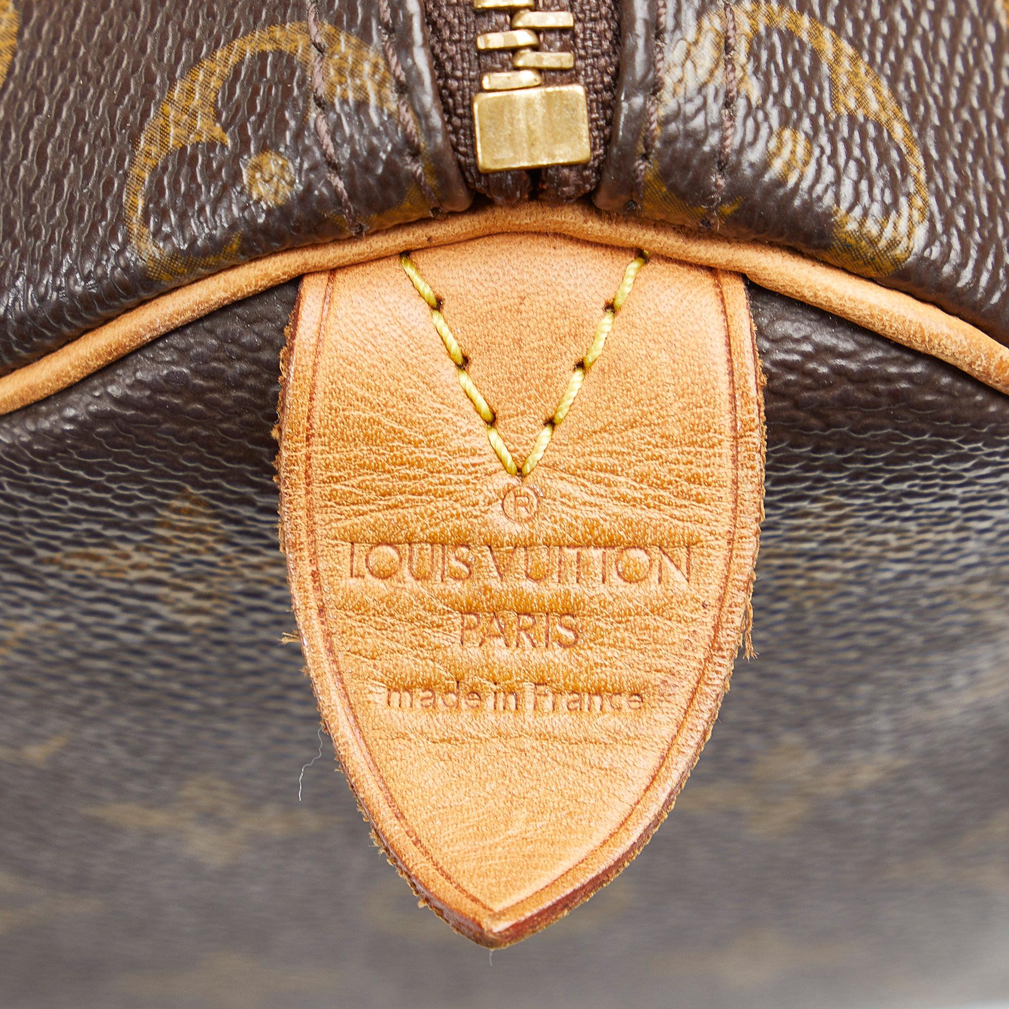 Louis Vuitton Monogram Speedy 25 (SHG-bVxxEi)