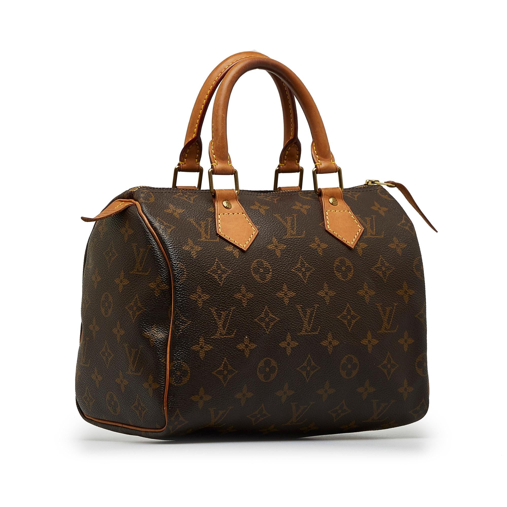 Louis Vuitton Monogram Speedy 25 (SHG-bVxxEi)