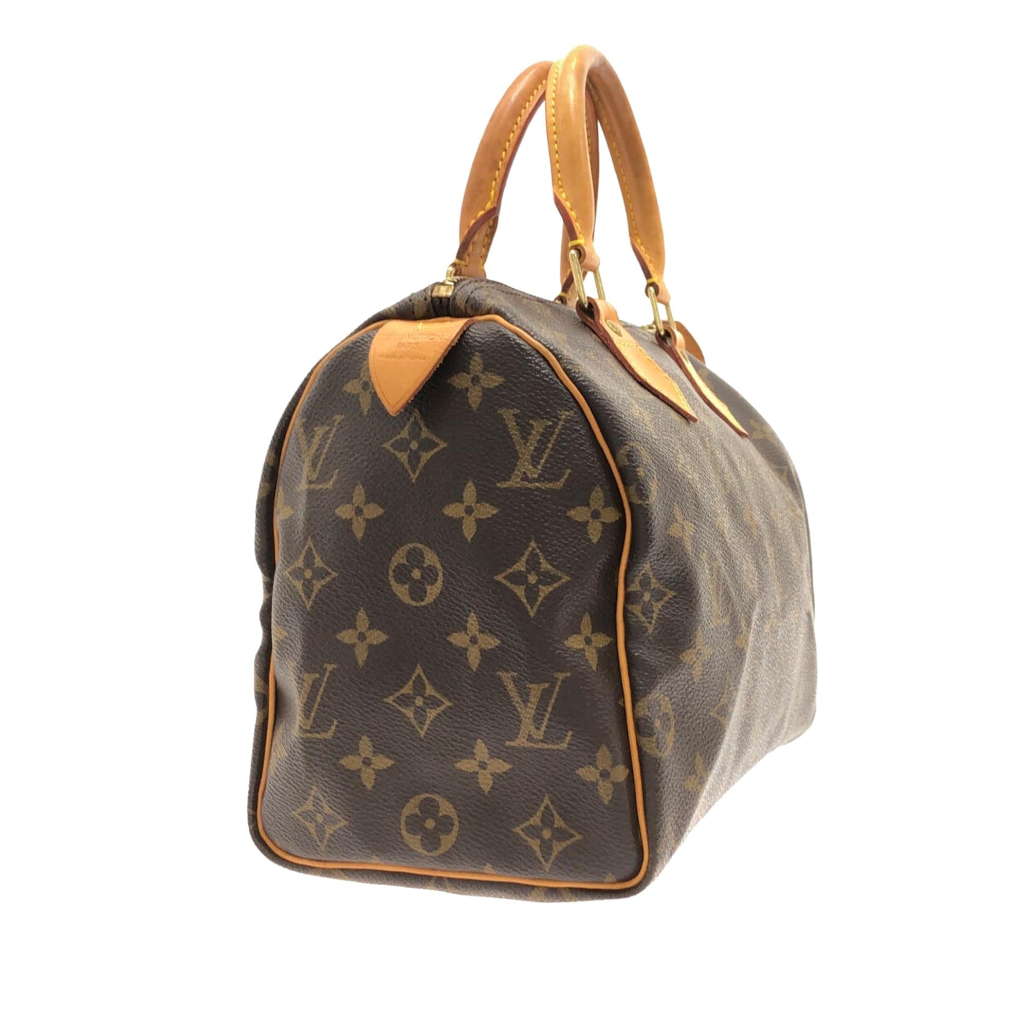 Louis Vuitton Monogram Speedy 25 (SHG-krmWpH)