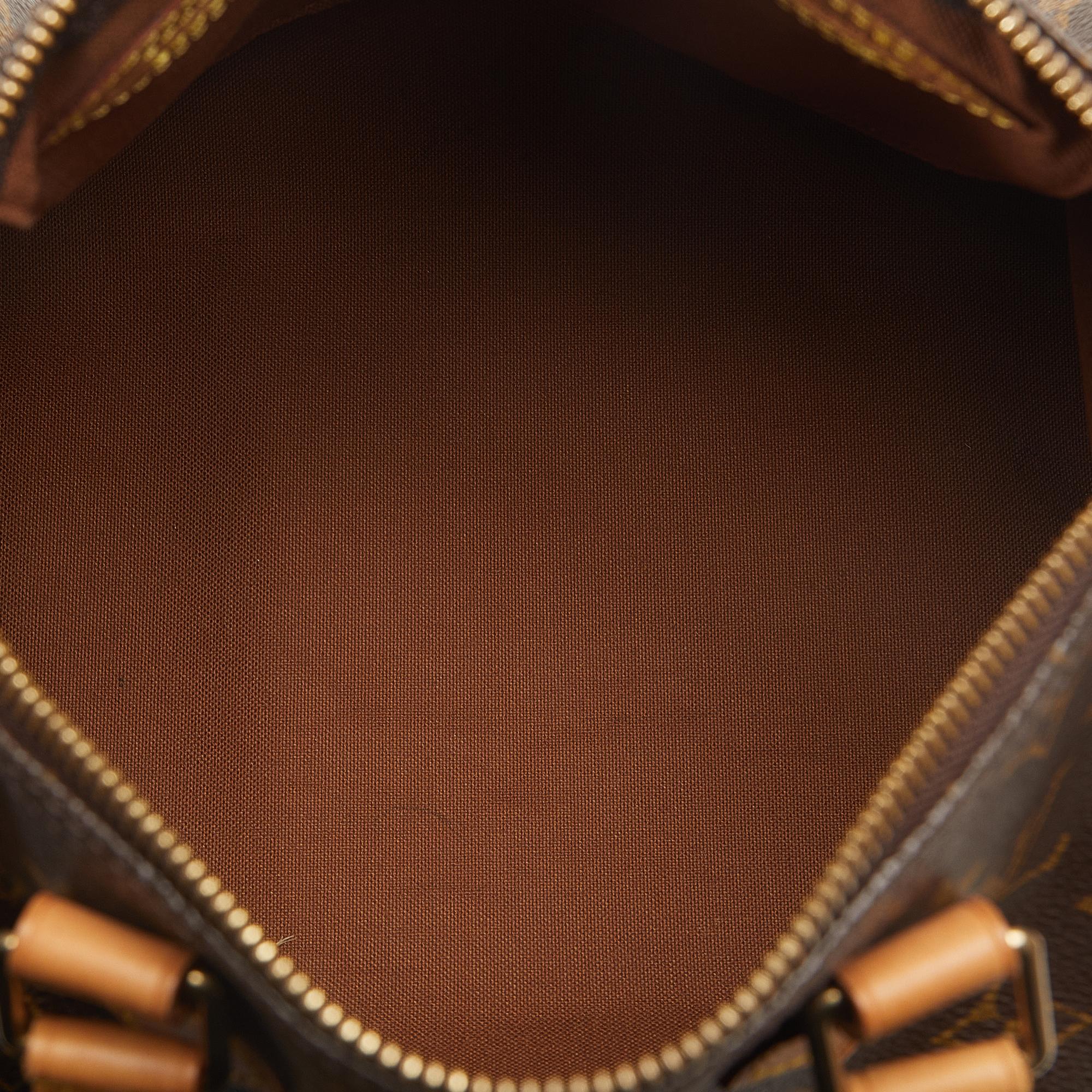 Louis Vuitton Monogram Speedy 25 (SHG-RK7mrc)
