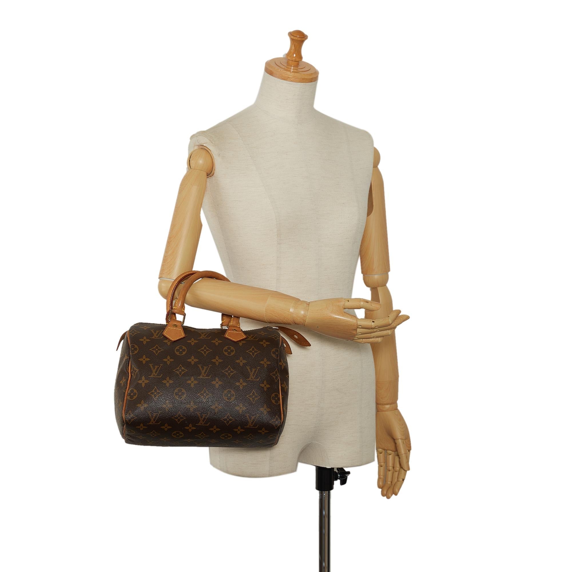 Louis Vuitton Monogram Speedy 25 (SHG-RK7mrc)