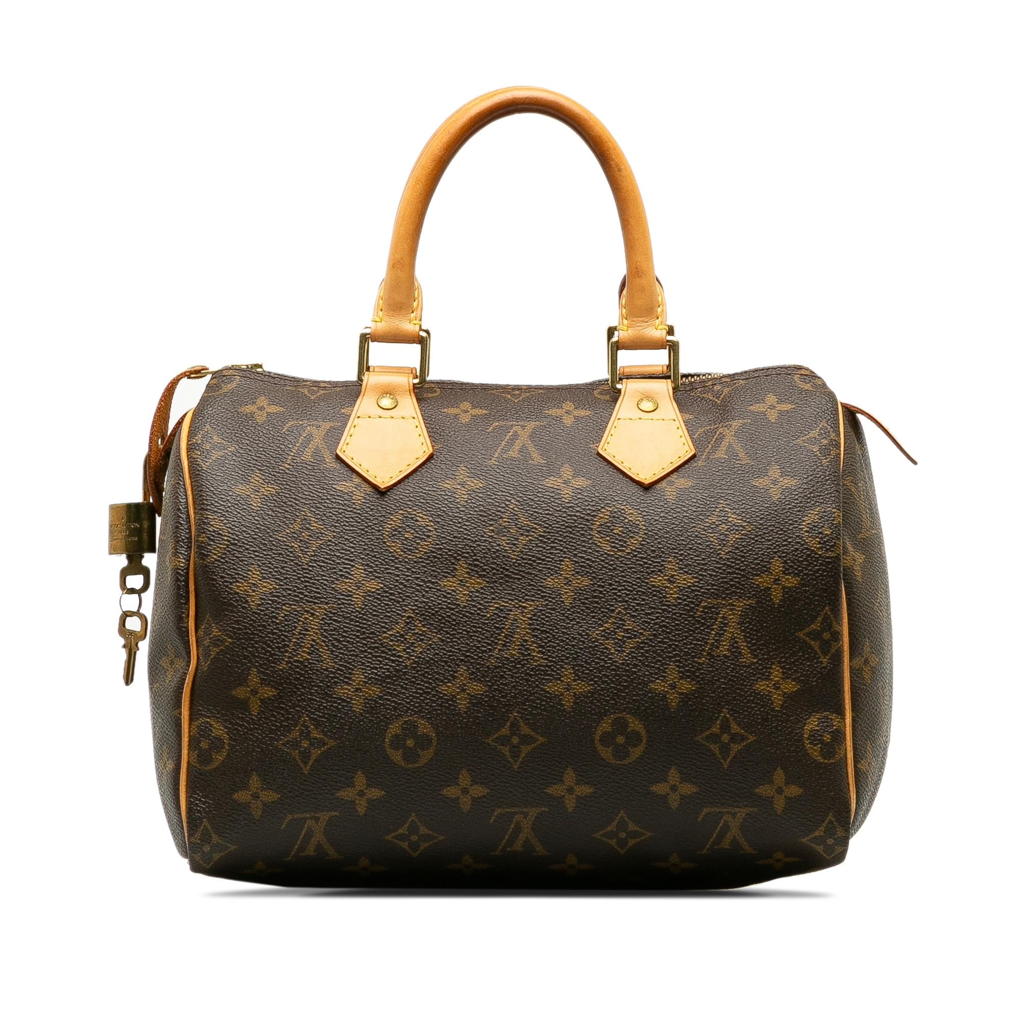 Louis Vuitton Monogram Speedy 25 (SHG-JJP8YR)